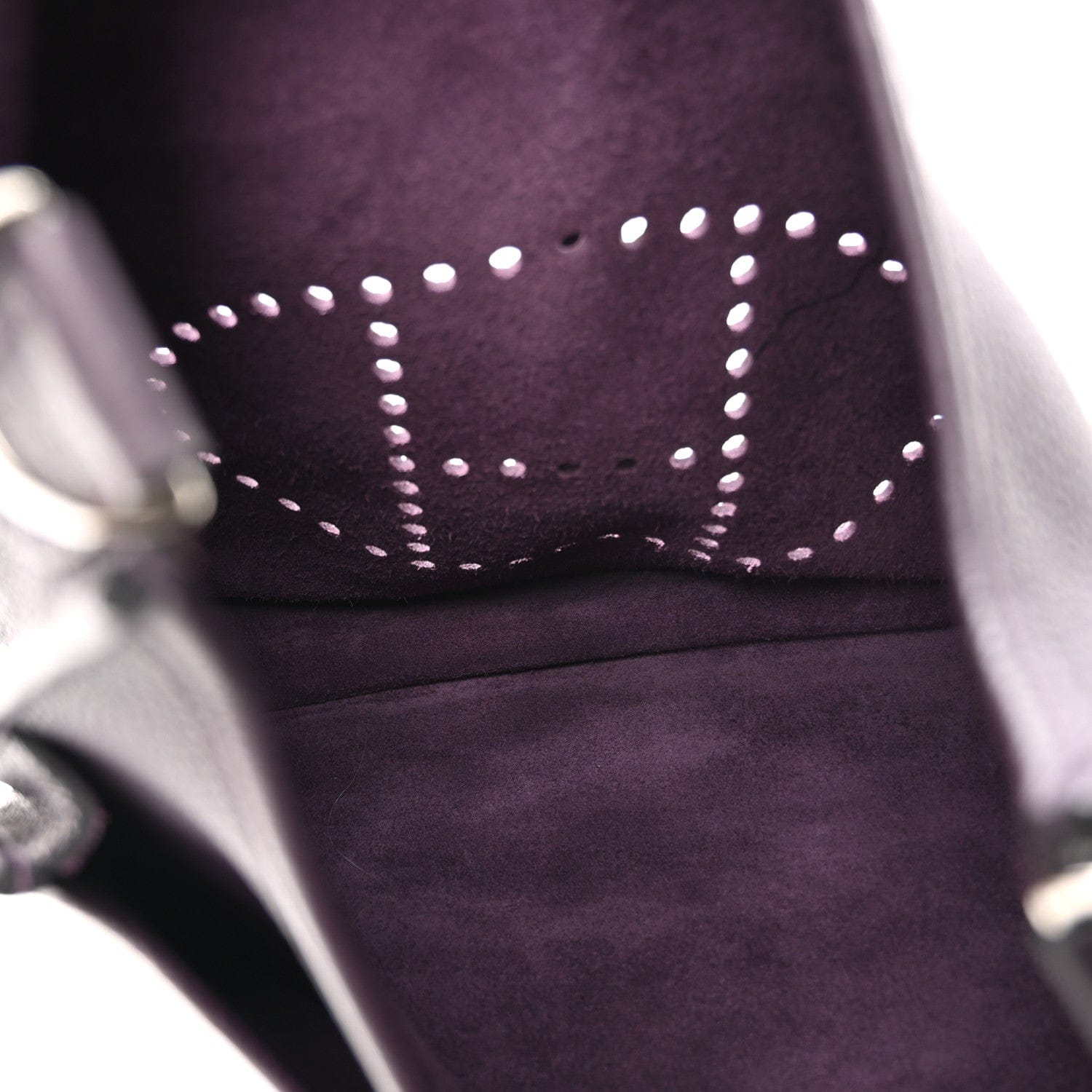 Hermes Taurillon Clemence Evelyne III TGM Prune