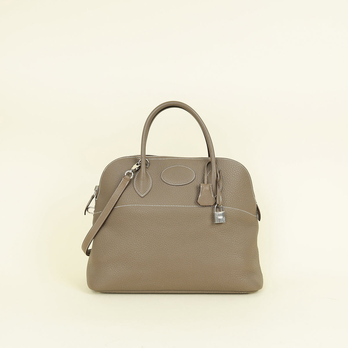 Hermes Etoupe Bolide 35 Bag