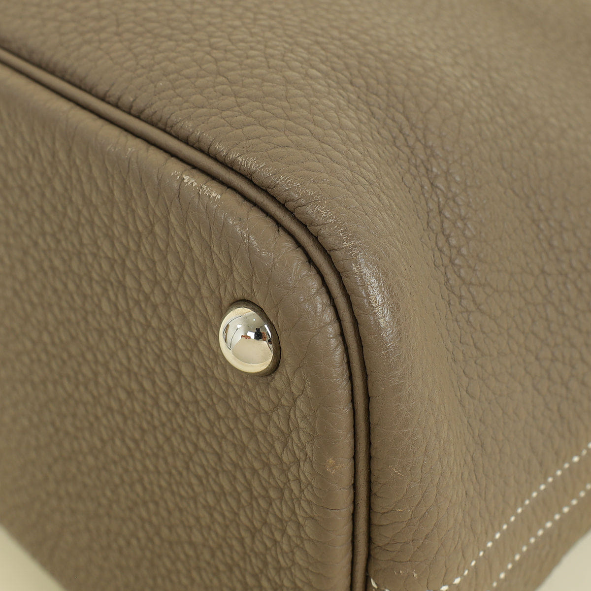 Hermes Etoupe Bolide 35 Bag