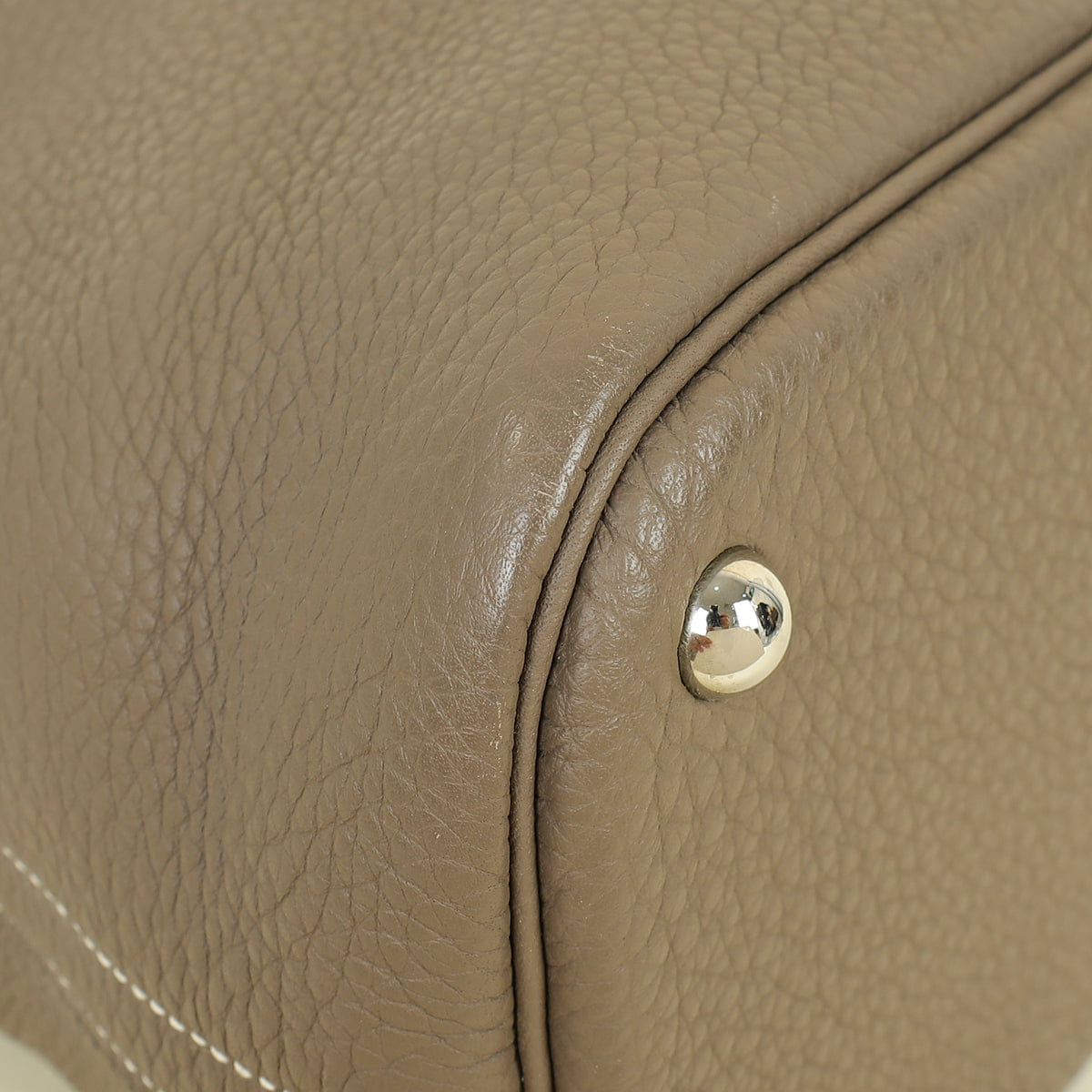 Hermes Etoupe Bolide 35 Bag