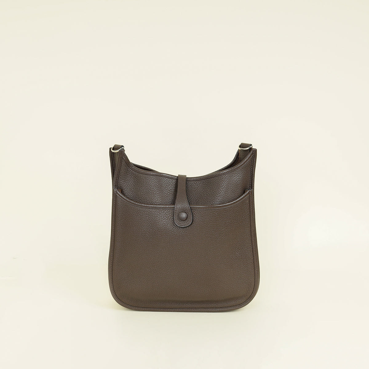 Hermes Chocolate Evelyne III PM Bag