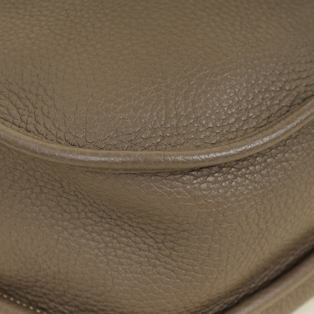 Hermes Etoupe Evelyne III GM Bag
