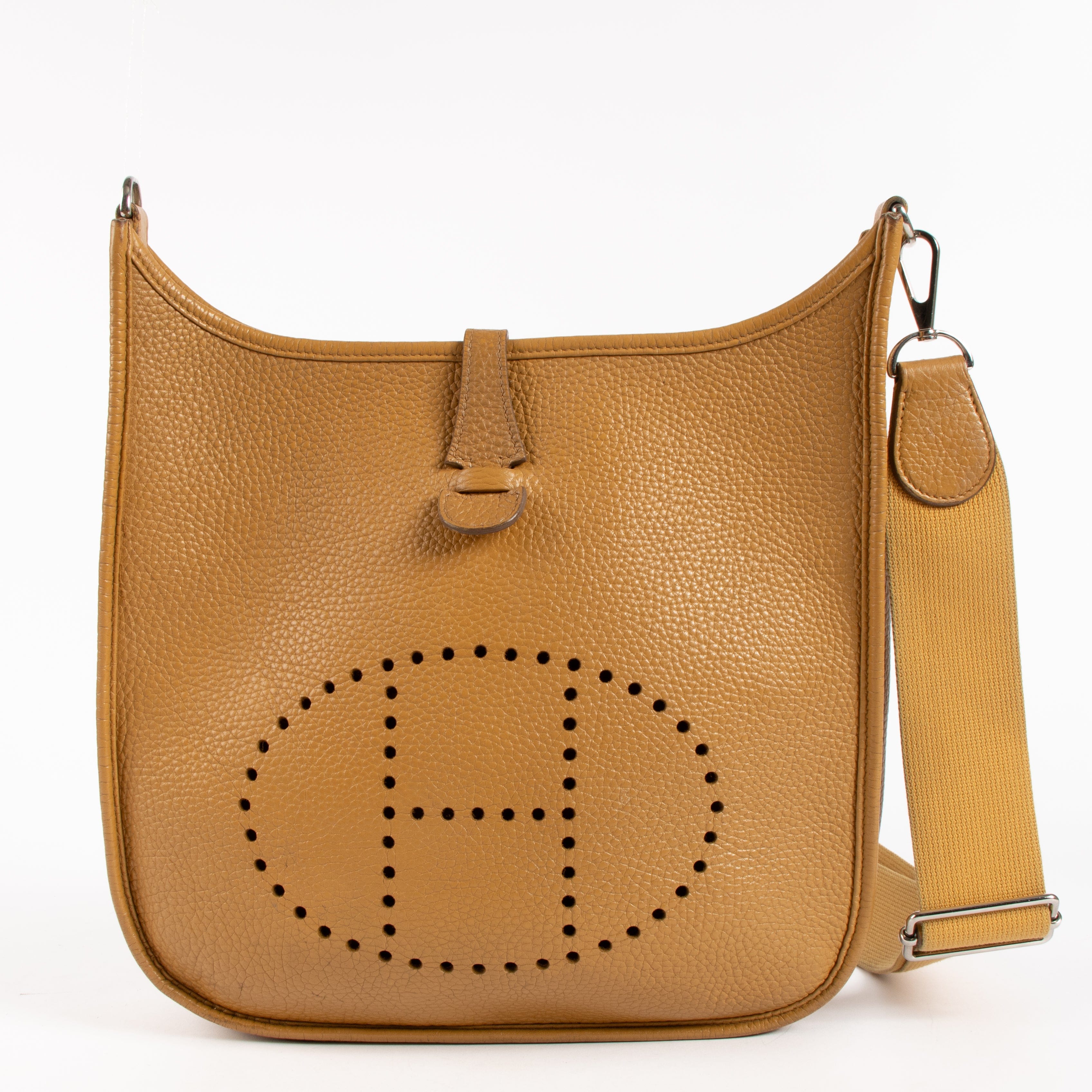 Hermès Evelyne III 29 Moutarde Clemence PHW