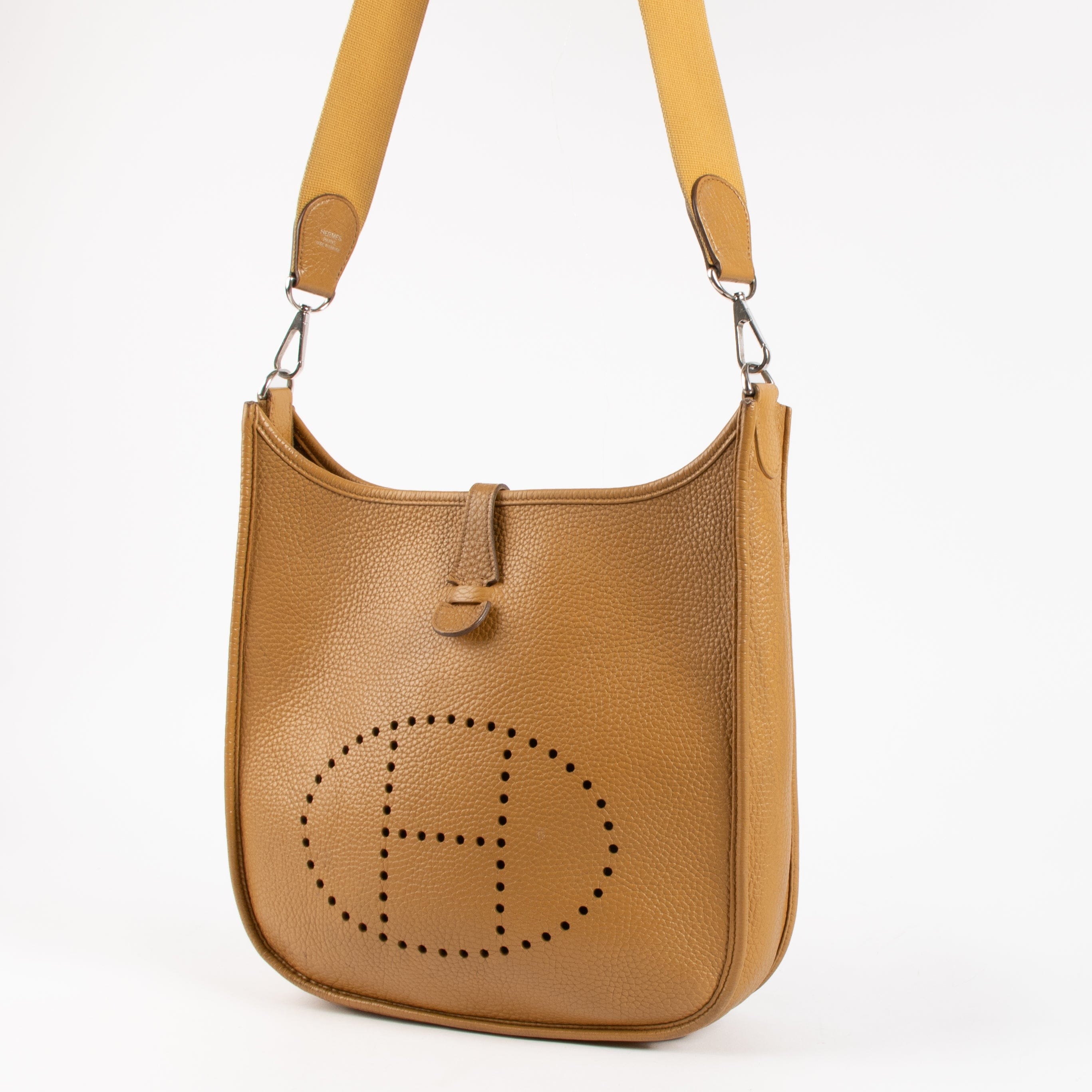 Hermès Evelyne III 29 Moutarde Clemence PHW
