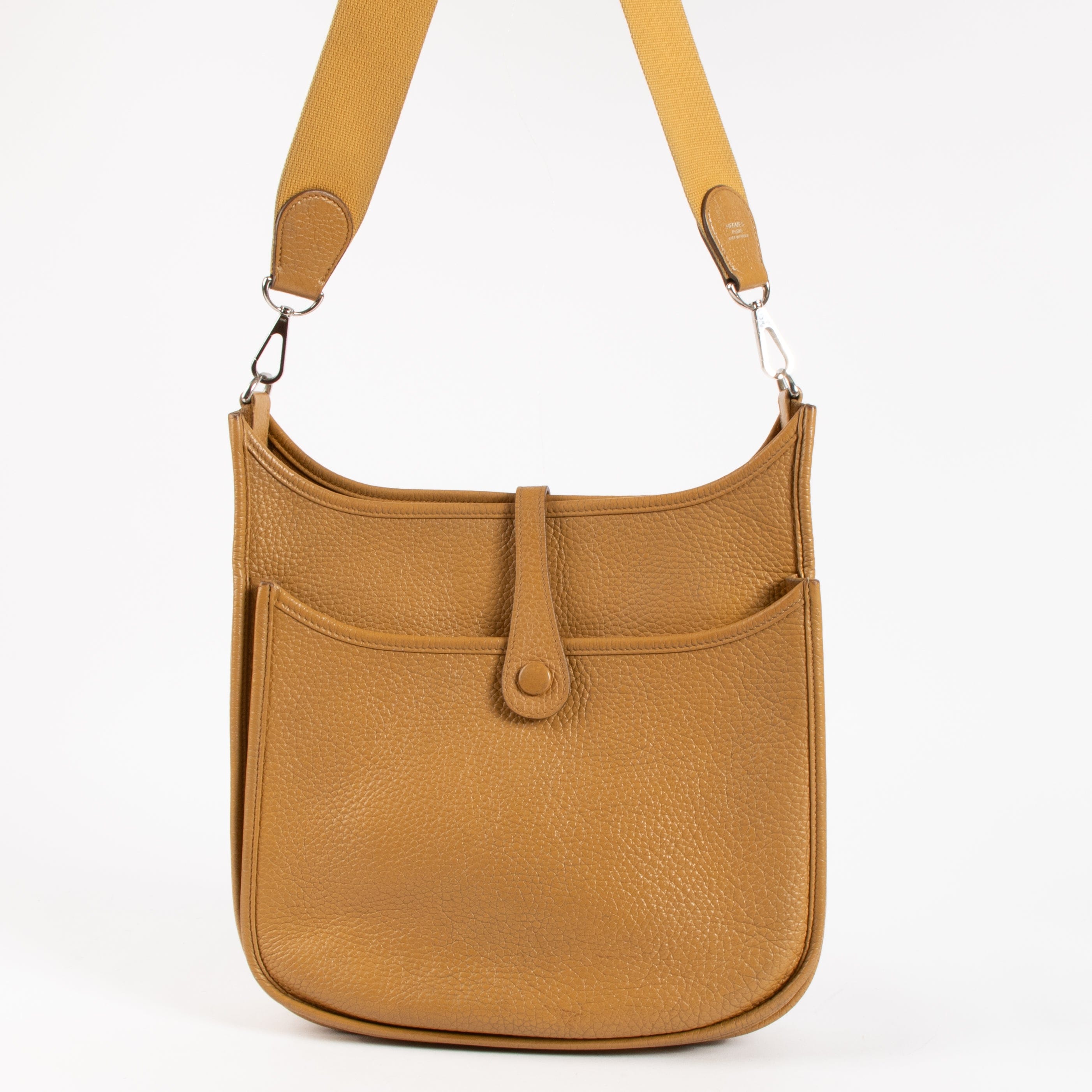 Hermès Evelyne III 29 Moutarde Clemence PHW