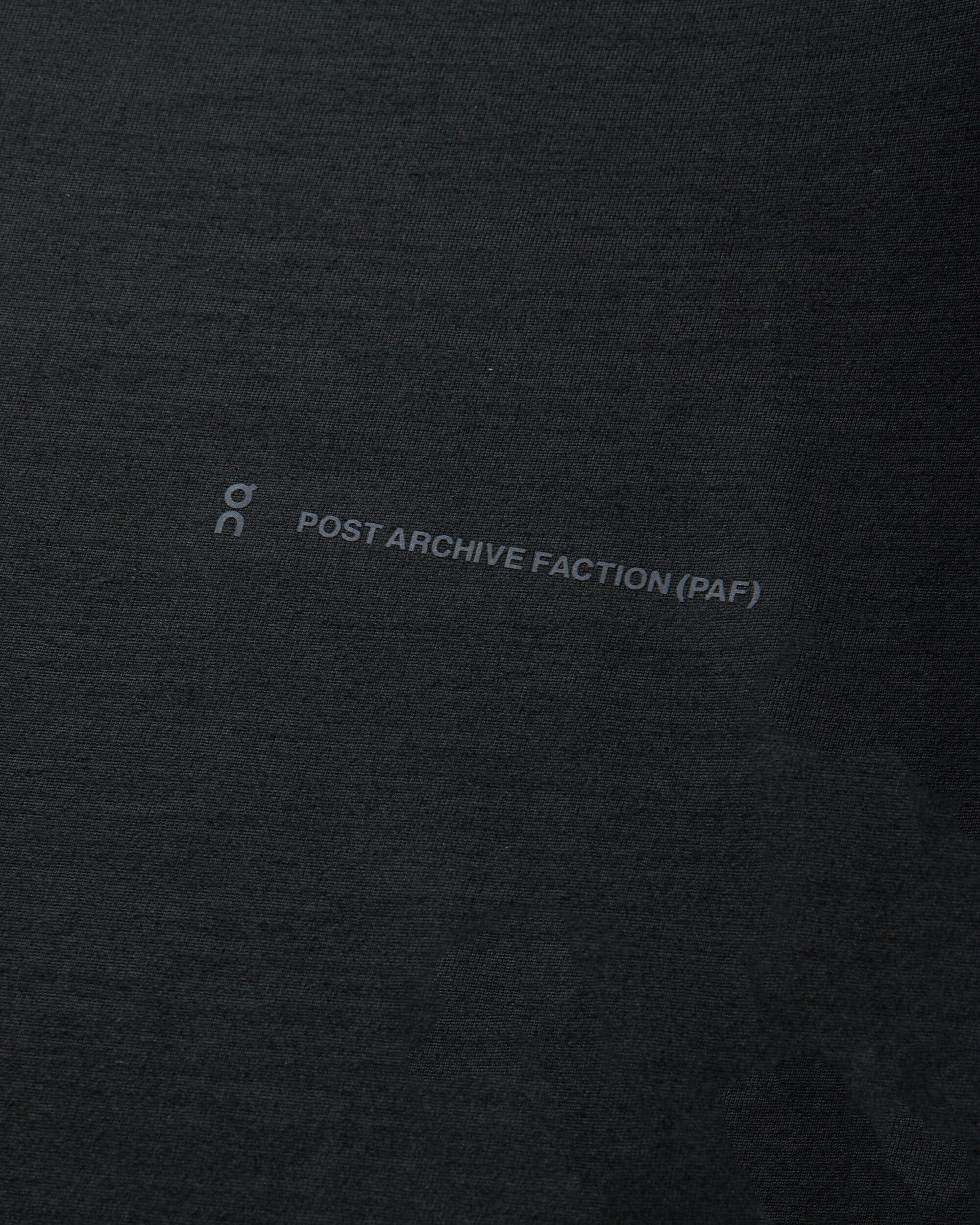 On Running POST ARCHIVE FACTION (PAF) Running - T Black