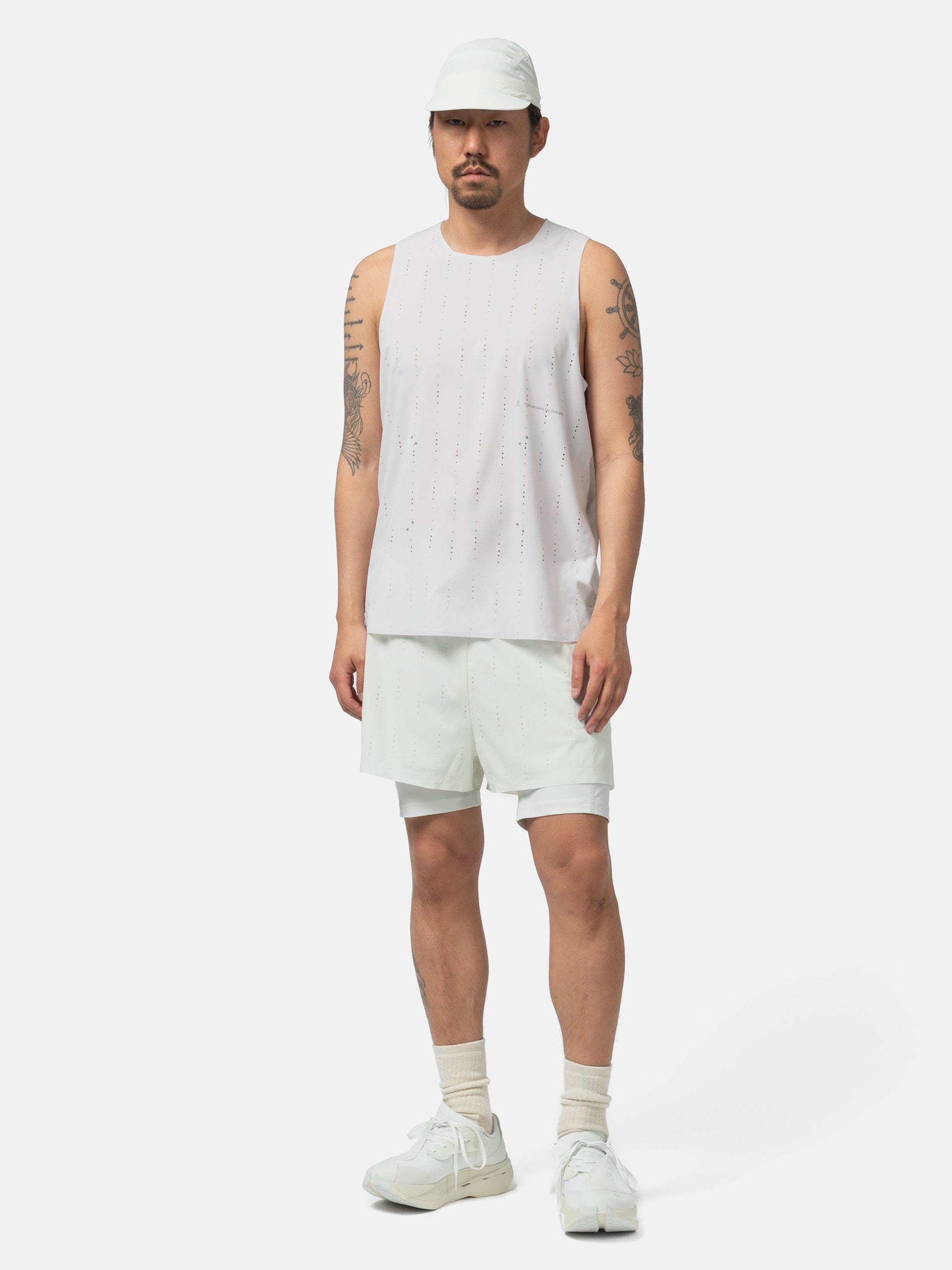 On Running x PAF Zero Singlet Lavender