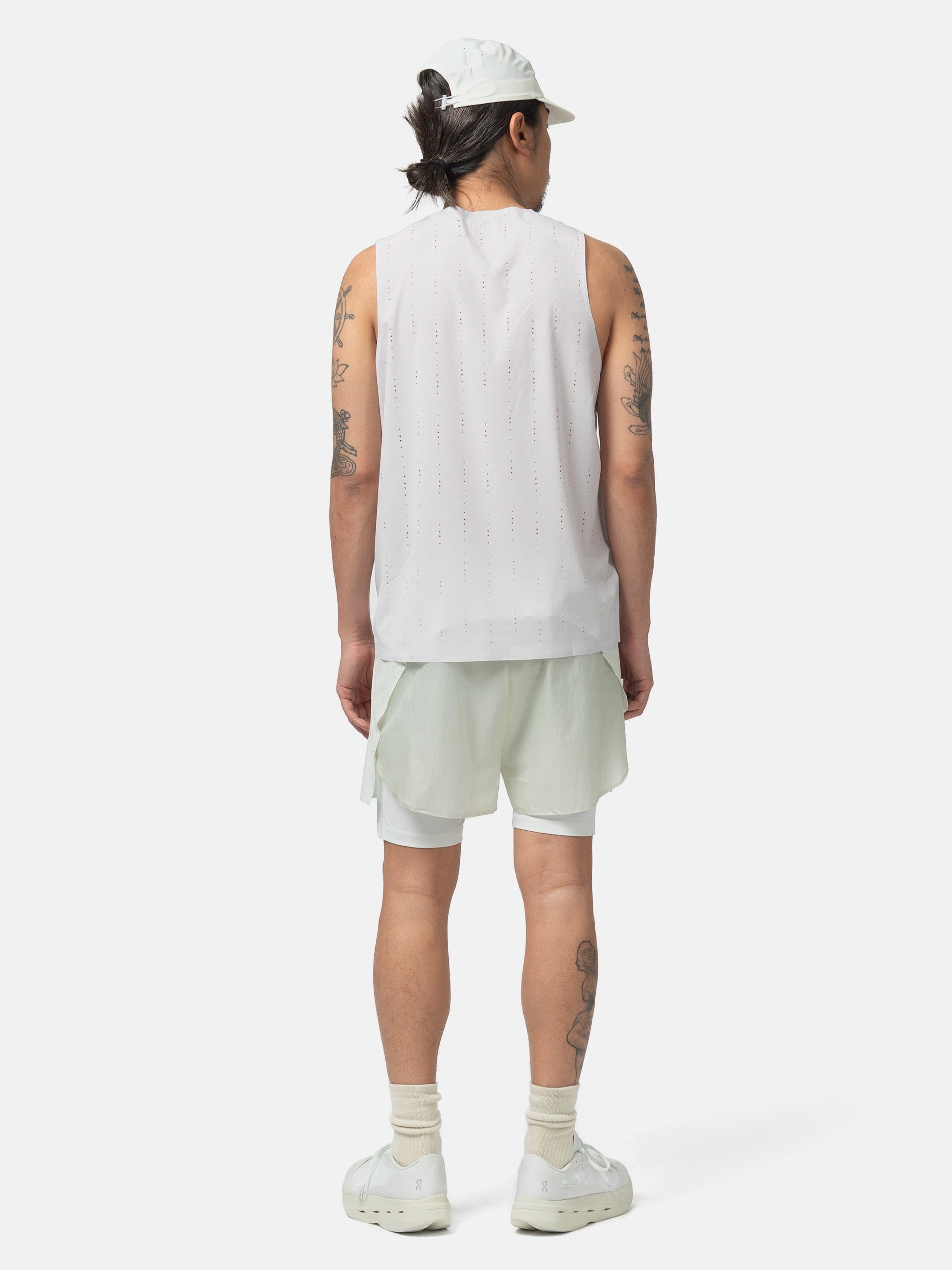 On Running x PAF Zero Singlet Lavender