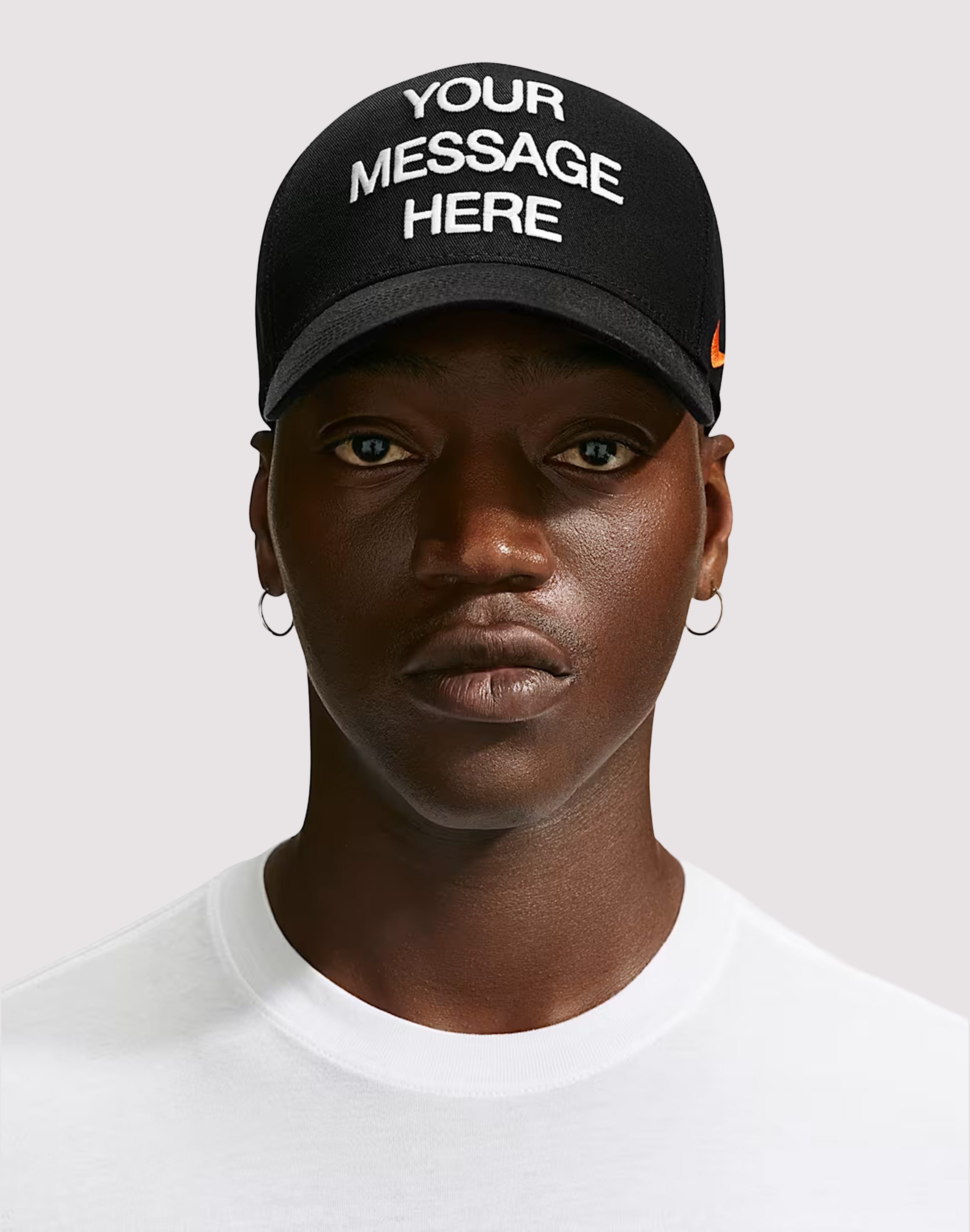 Nike Rise Your Message Here Structured A - Frame Hat