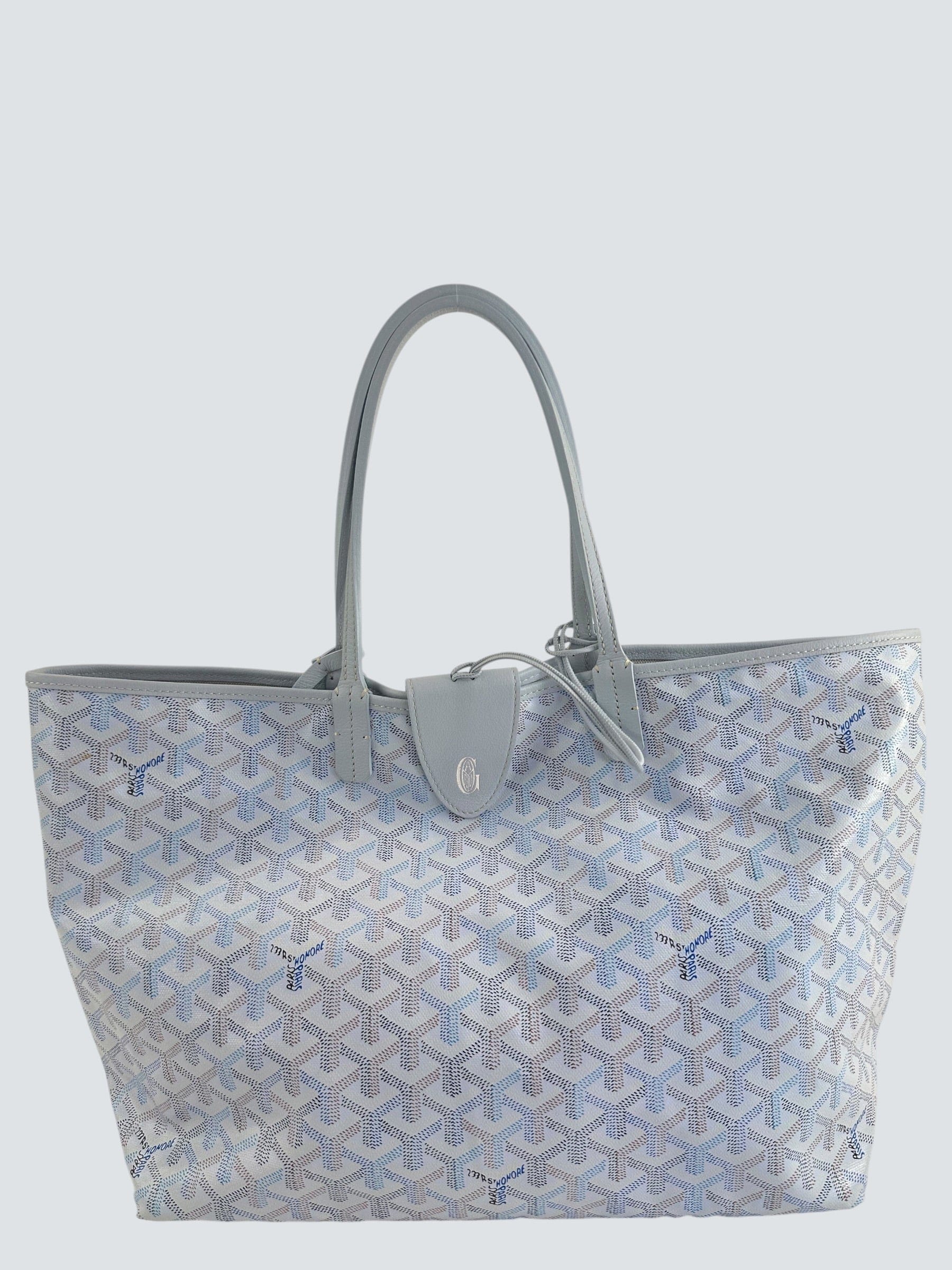 Goyard Limited Edition Polar Blue Canvas Saint Louis PM