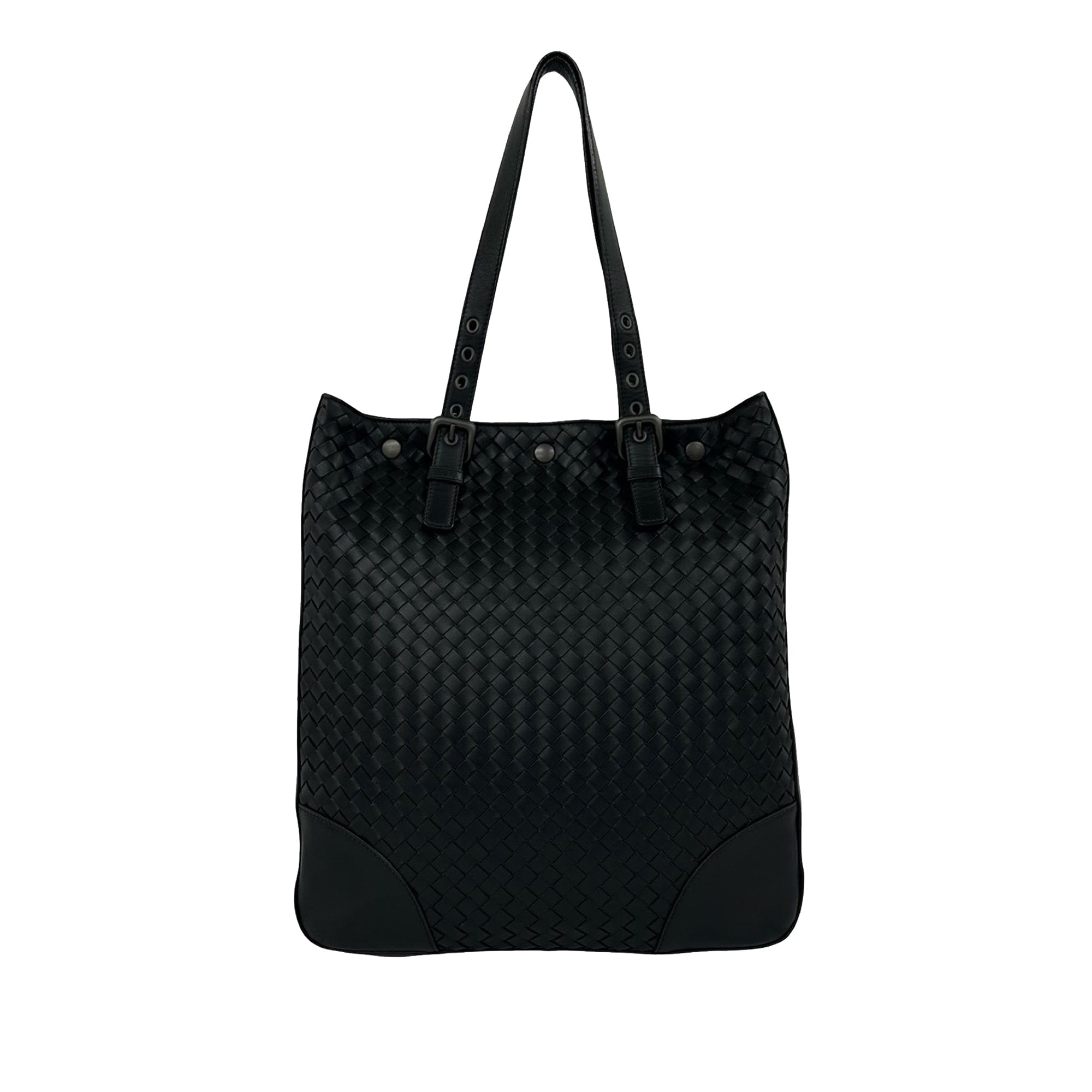 Bottega Veneta Nappa Intrecciato Shopper Tote