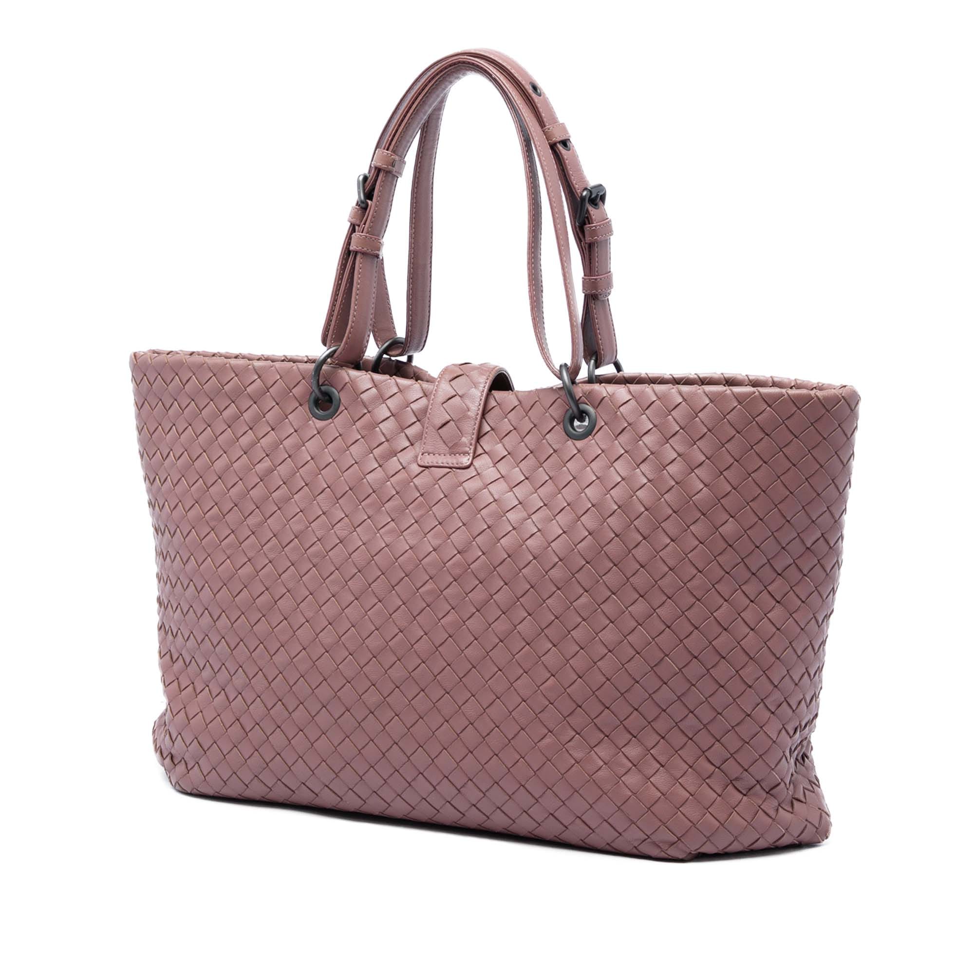 Bottega Veneta Medium Nappa Intrecciato Capri Tote