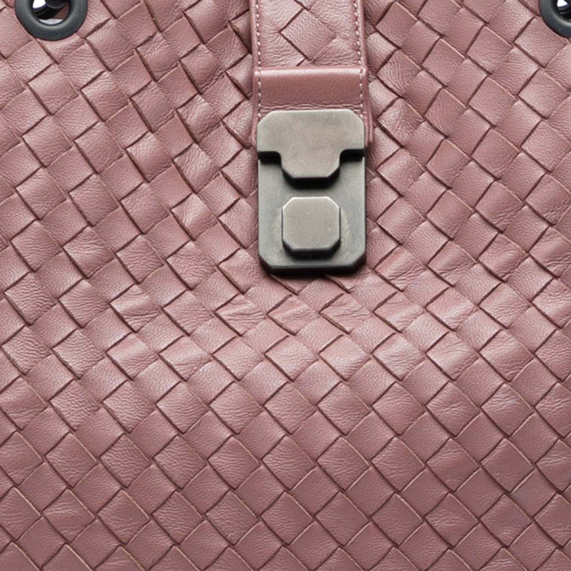 Bottega Veneta Medium Nappa Intrecciato Capri Tote