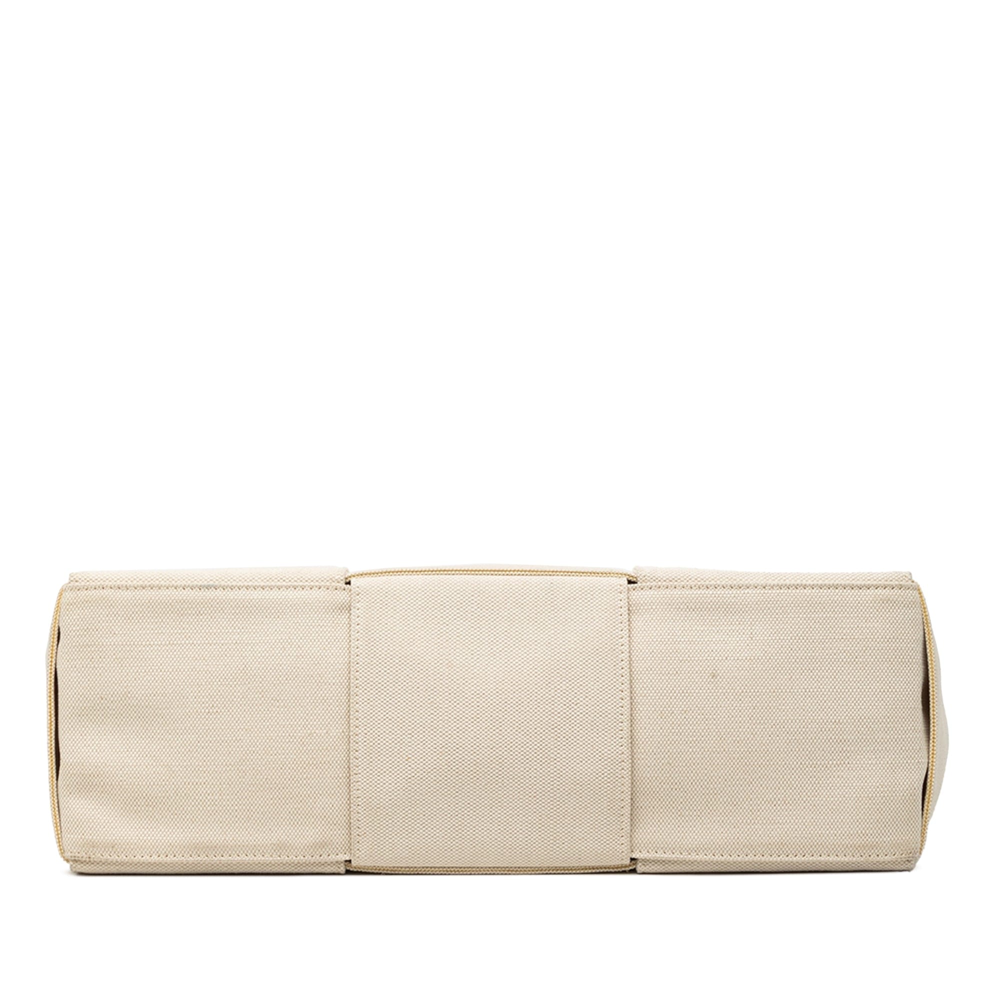 Bottega Veneta Medium Canvas Maxi Intrecciato Arco Tote