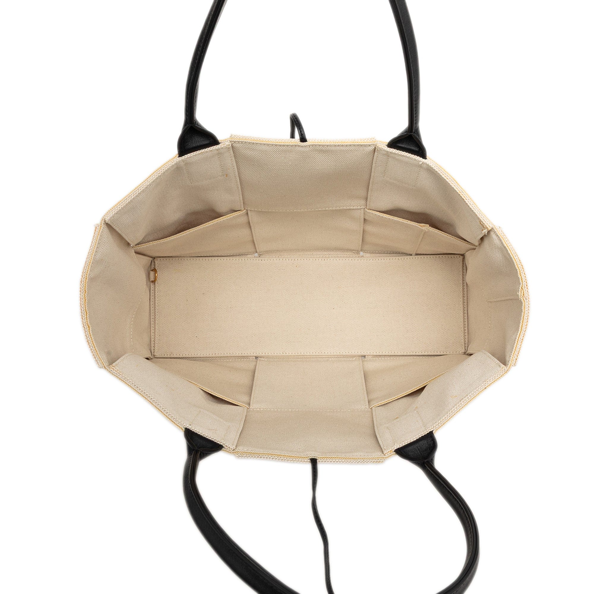 Bottega Veneta Medium Canvas Maxi Intrecciato Arco Tote