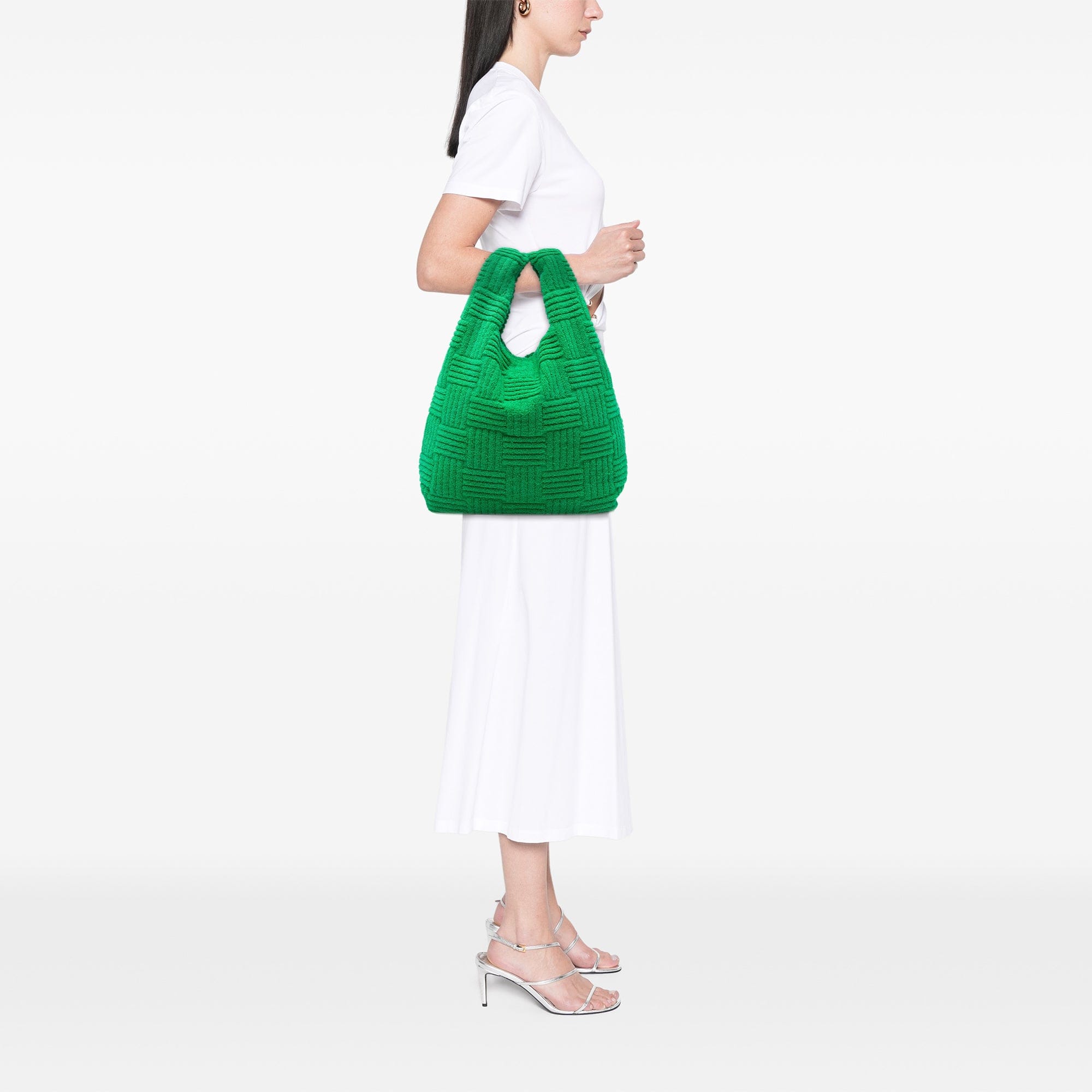 Bottega Veneta Terry Cloth Shopping Tote