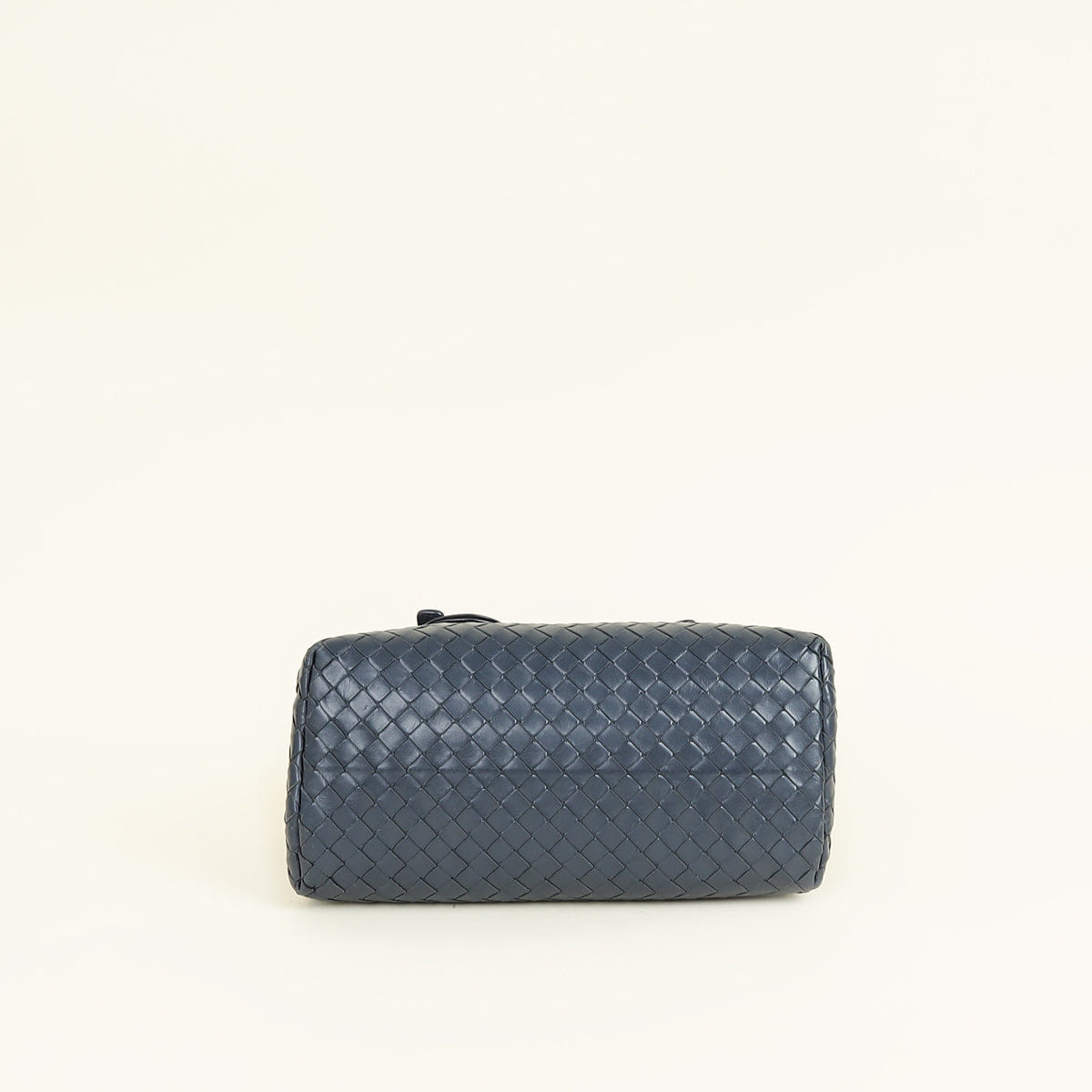 Bottega Veneta Blue Intrecciato Roma Mini Tote Bag