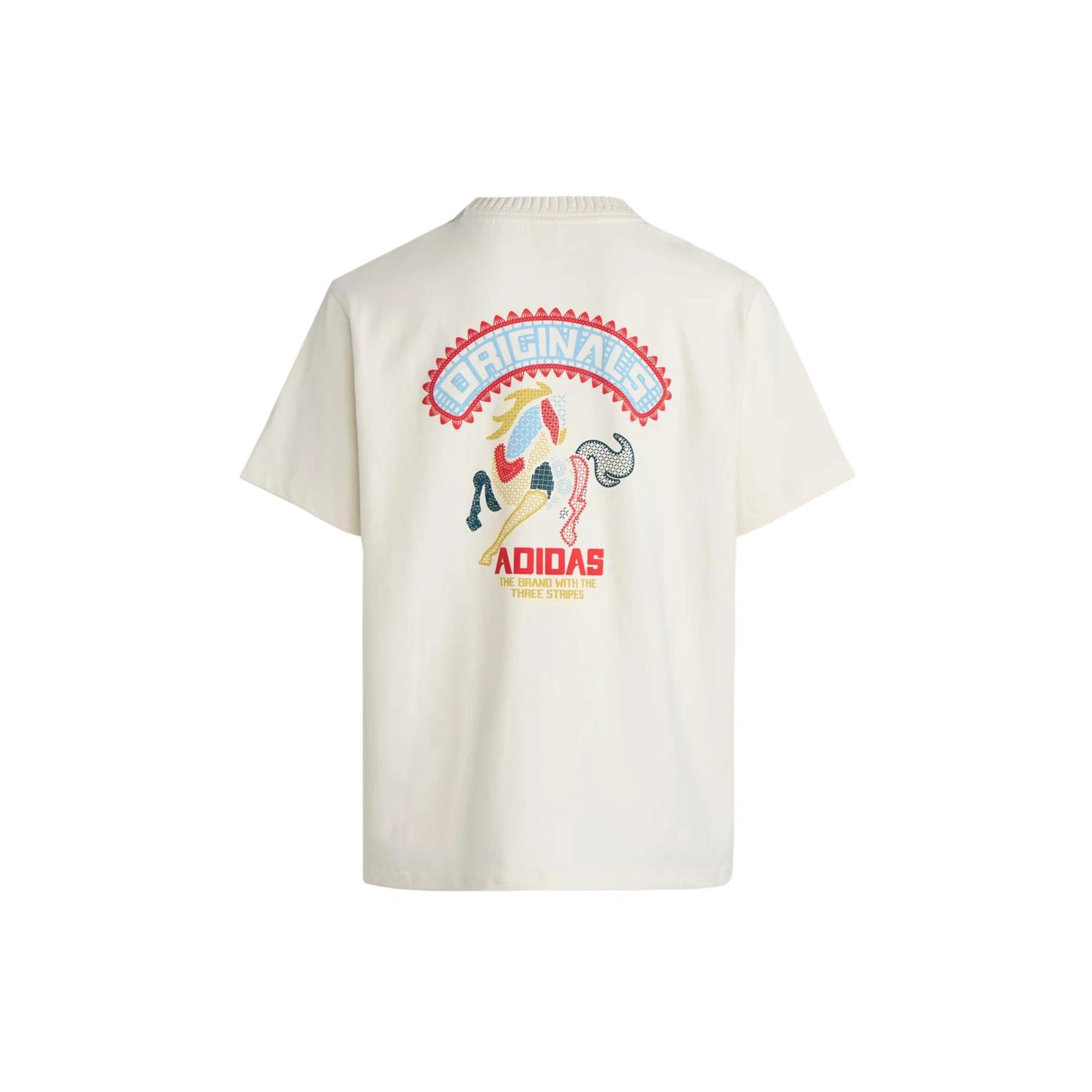 adidas LNY T-Shirt Cream White