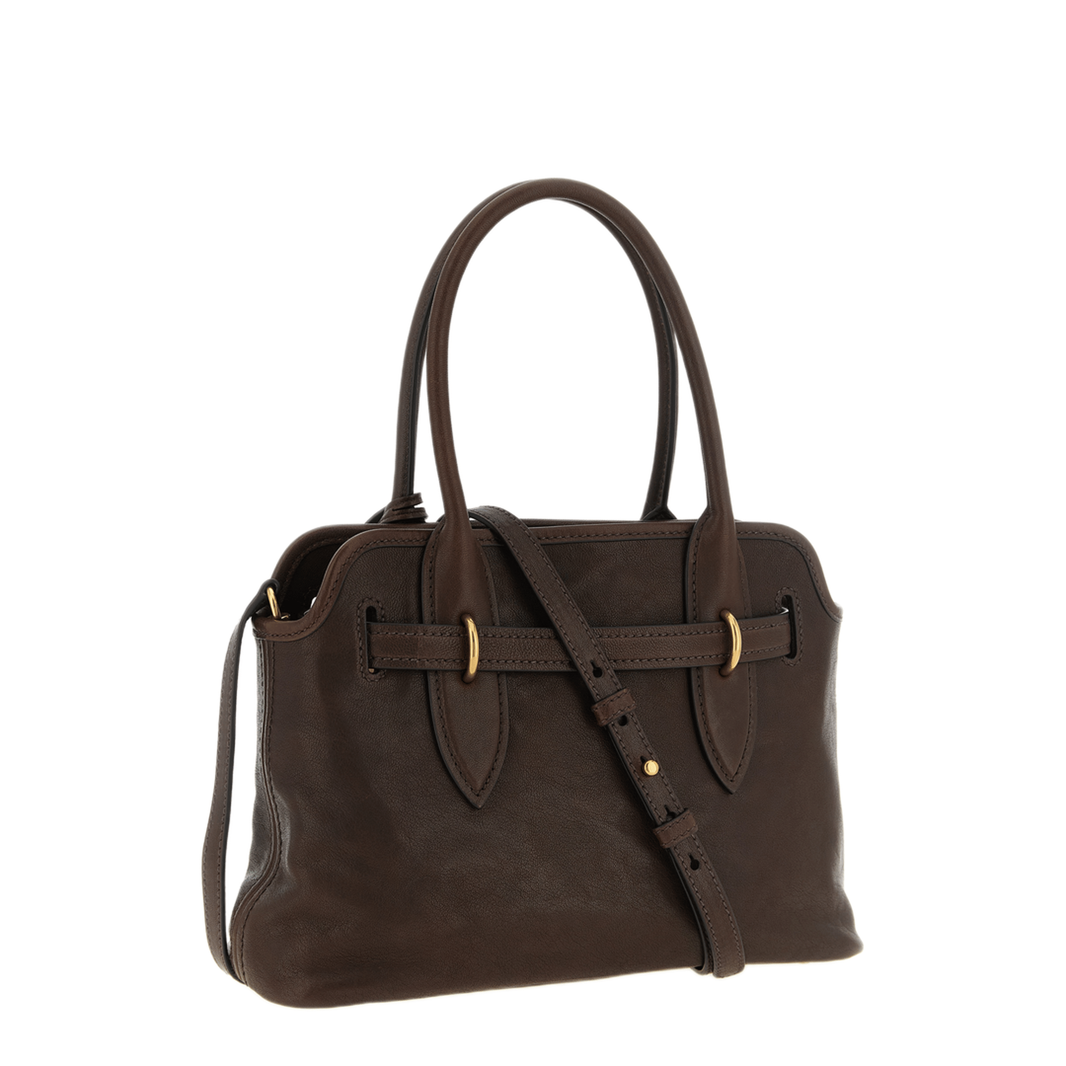 Miu Miu Aventure Nappa Leather Handbag - Briarwood