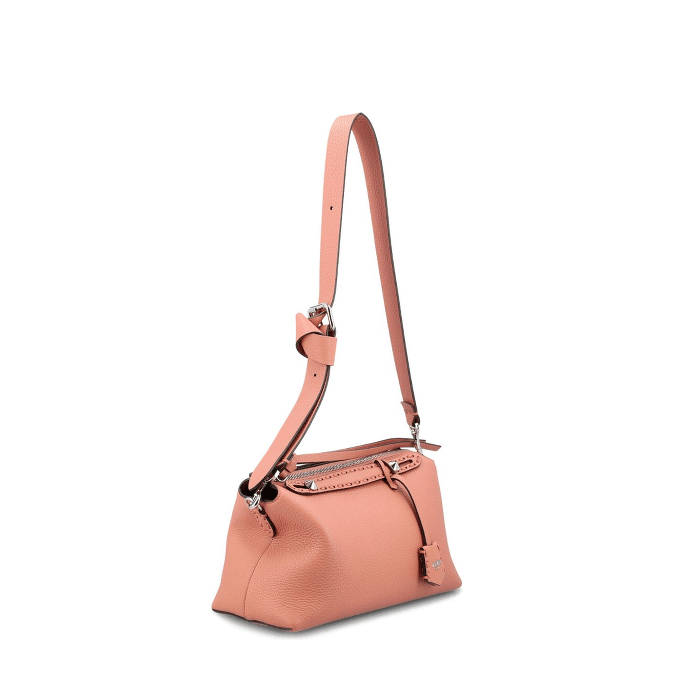 Fendi By The Way Selleria Medium Calfskin Handbag - Powder Pink