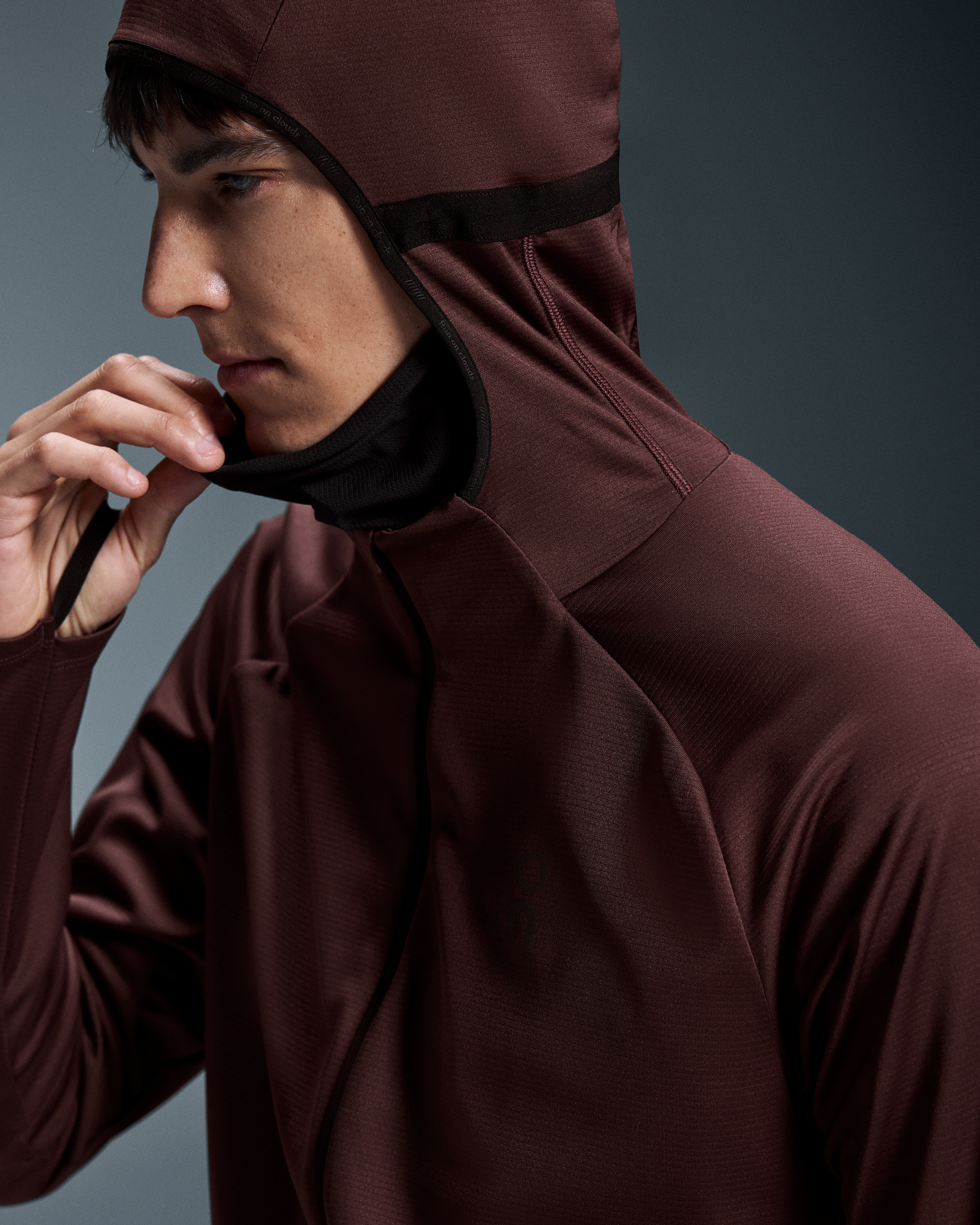 On Running On Climate Zip Hoodie Mulberry