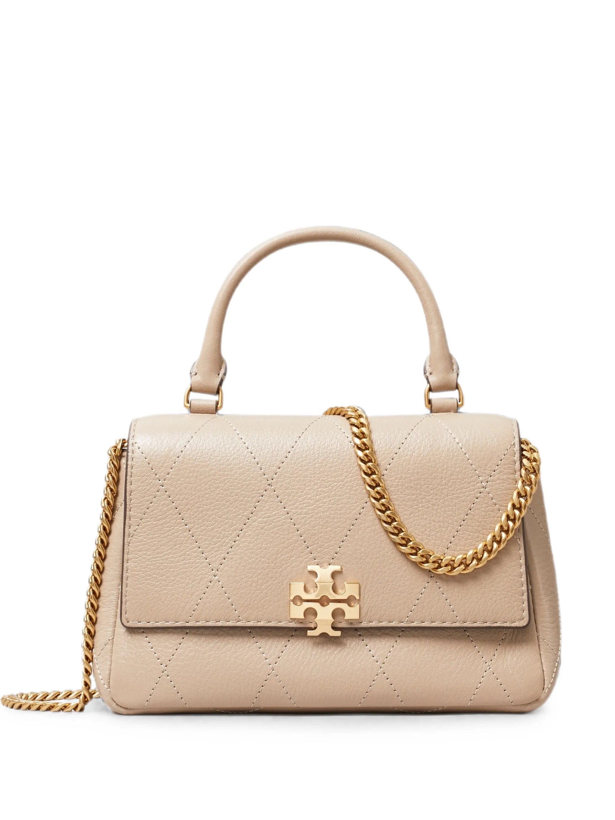 Tory Burch mini Charlie quilted crossbody bag