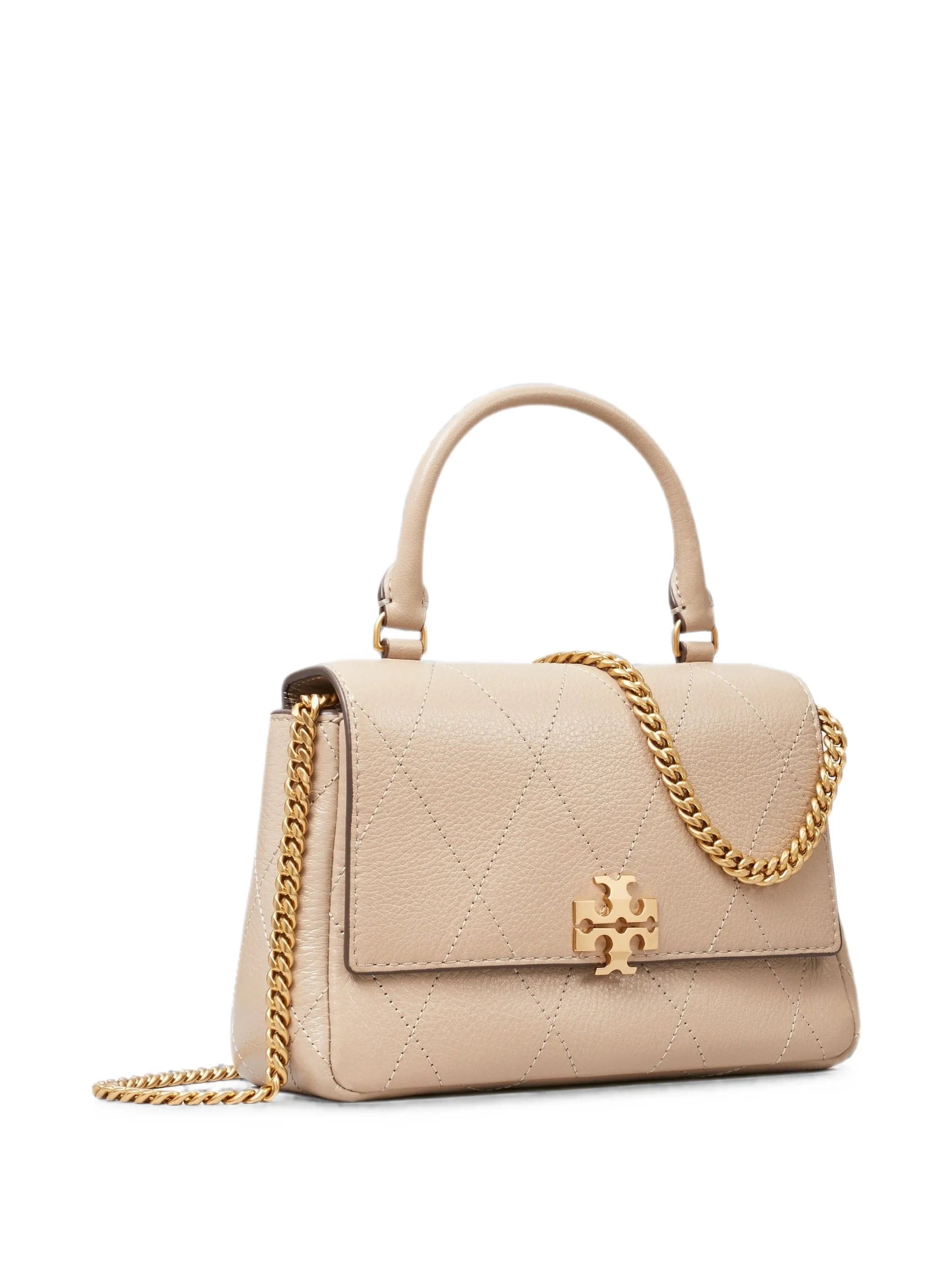 Tory Burch mini Charlie quilted crossbody bag