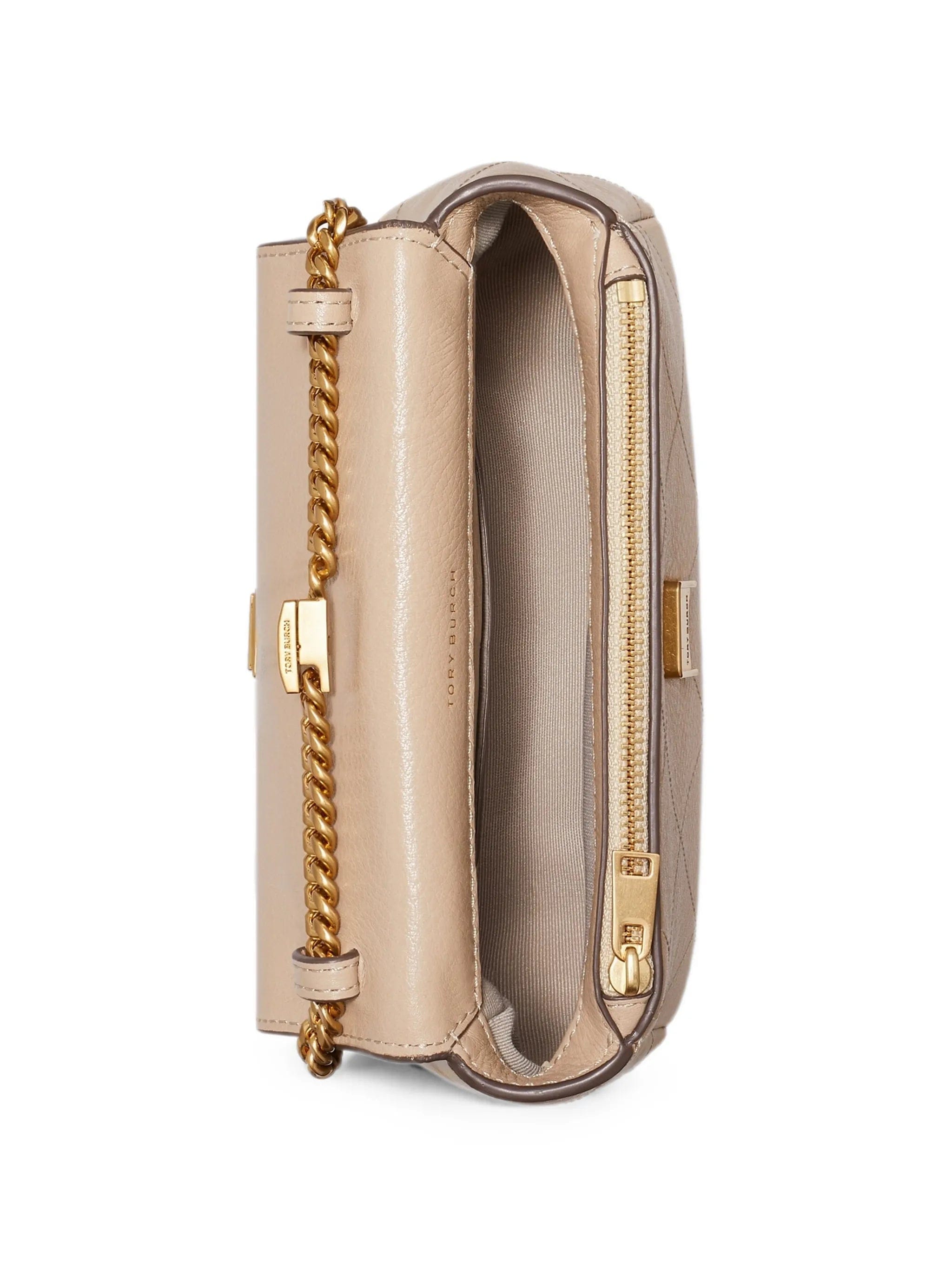 Tory Burch mini Charlie quilted crossbody bag