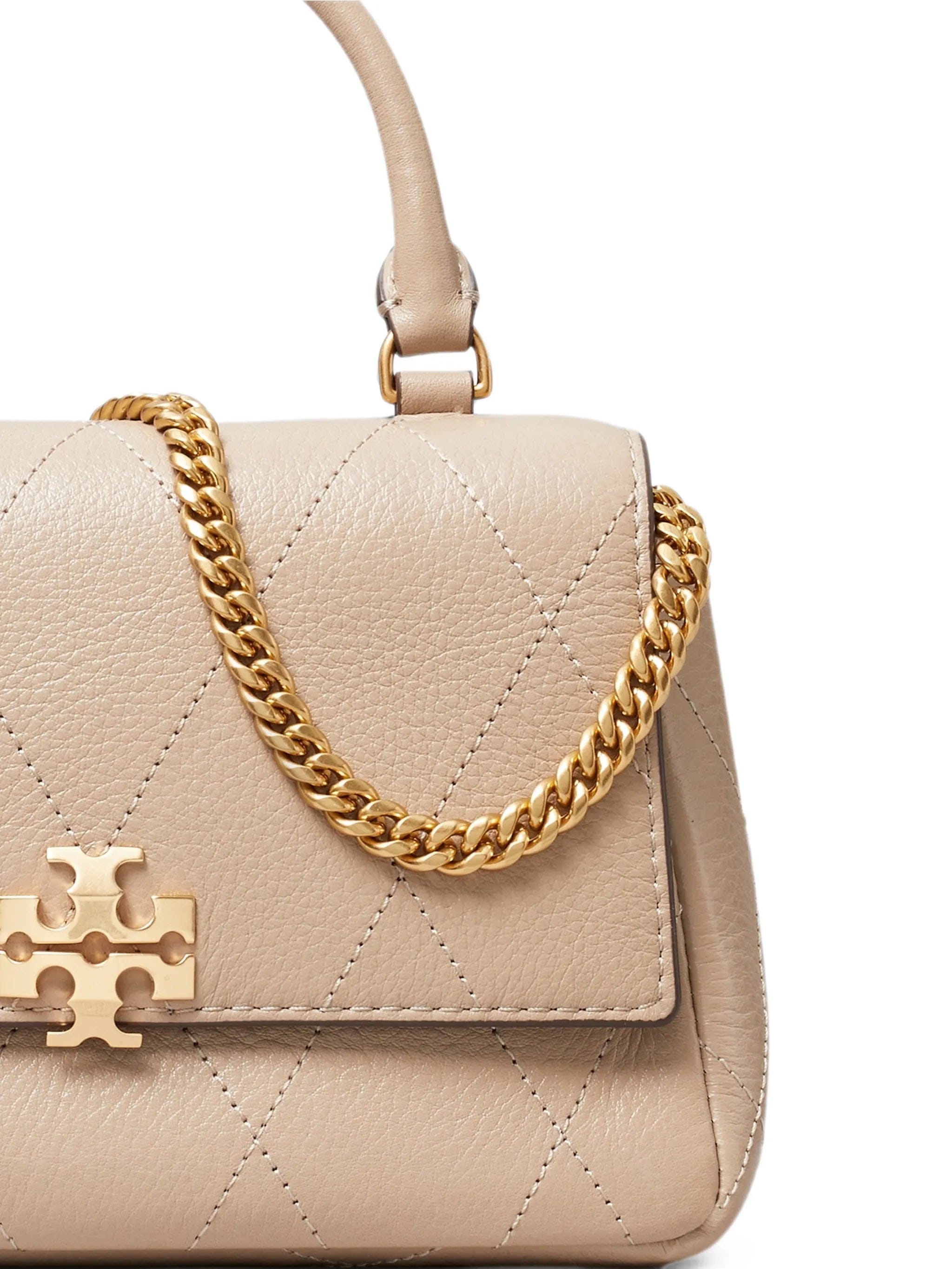 Tory Burch mini Charlie quilted crossbody bag
