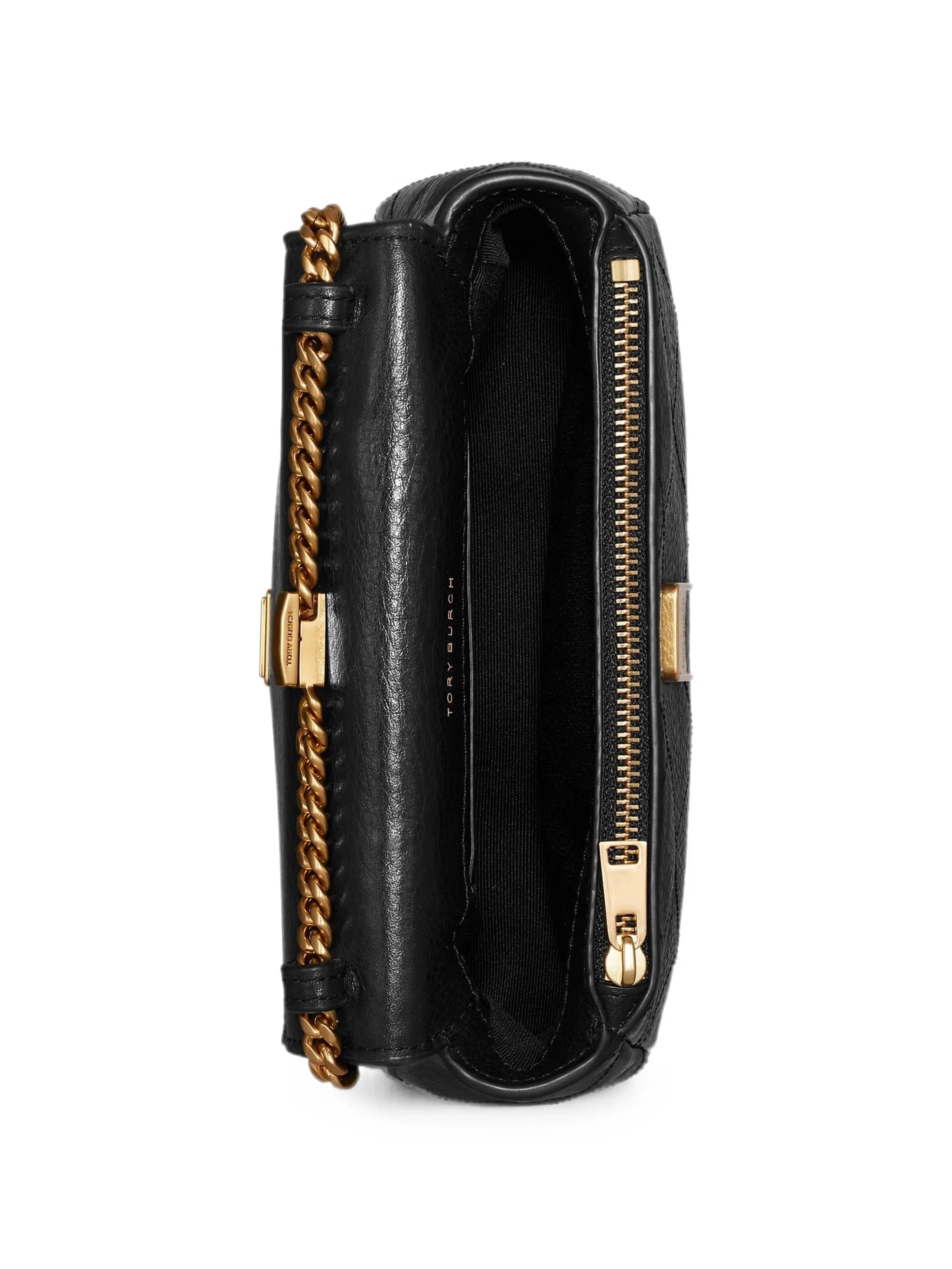 Tory Burch mini Charlie quilted top - handle crossbody bag
