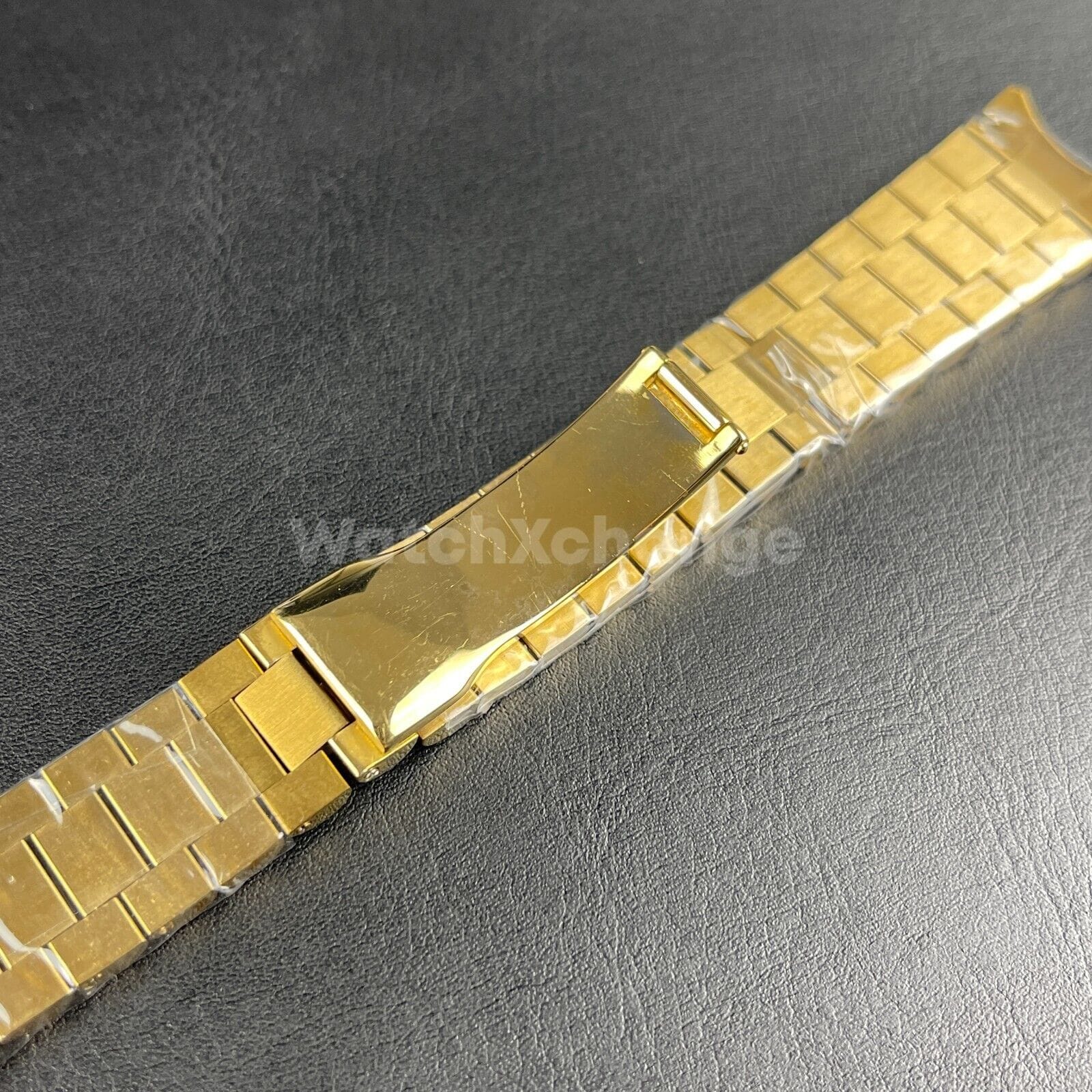 Rolex Gold Premium Stainless Steel Watch Bracelet Strap Band Fit Rolex Datejust 20 mm