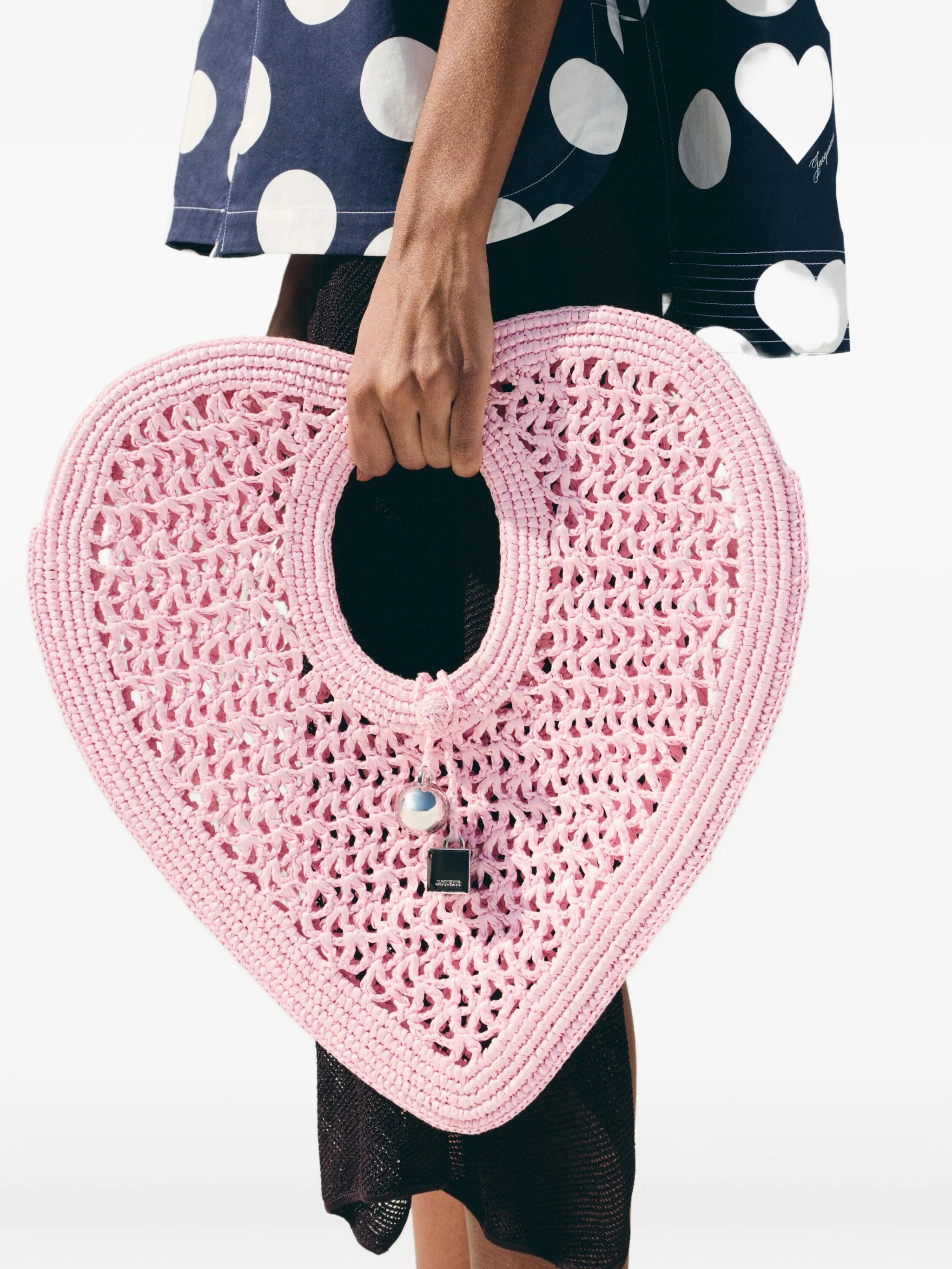 Jacquemus Spiaggia Coeur tote bag