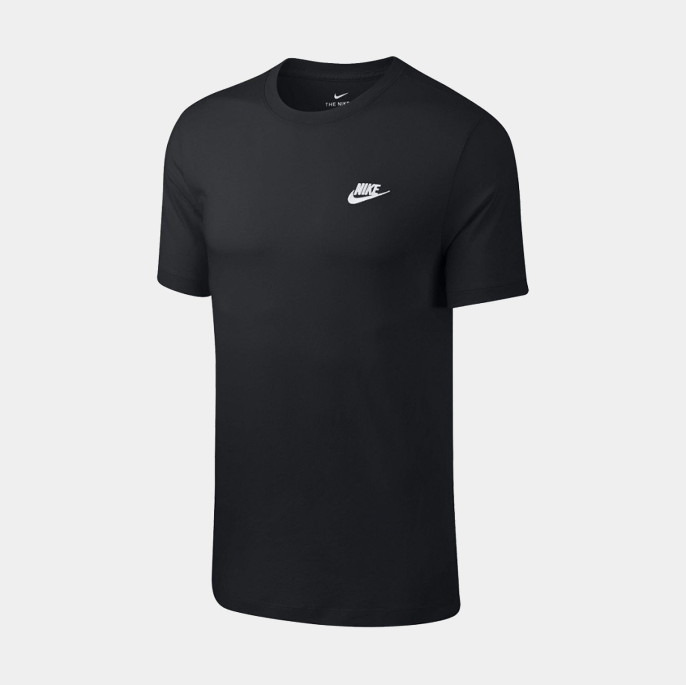 Nike NSW Club Mens Short Sleeve Shirt (Black)