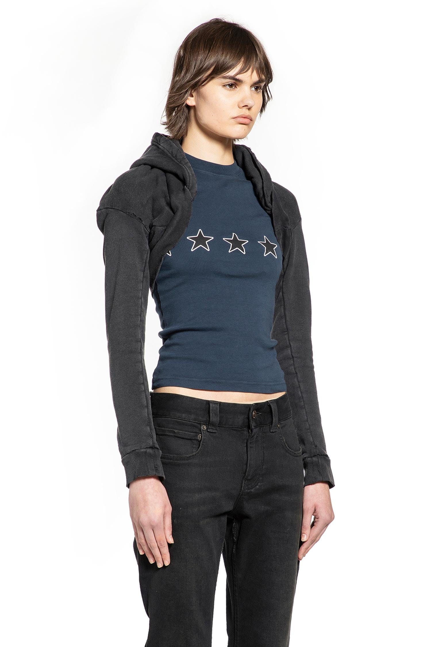 Balenciaga Cropped Hoodie