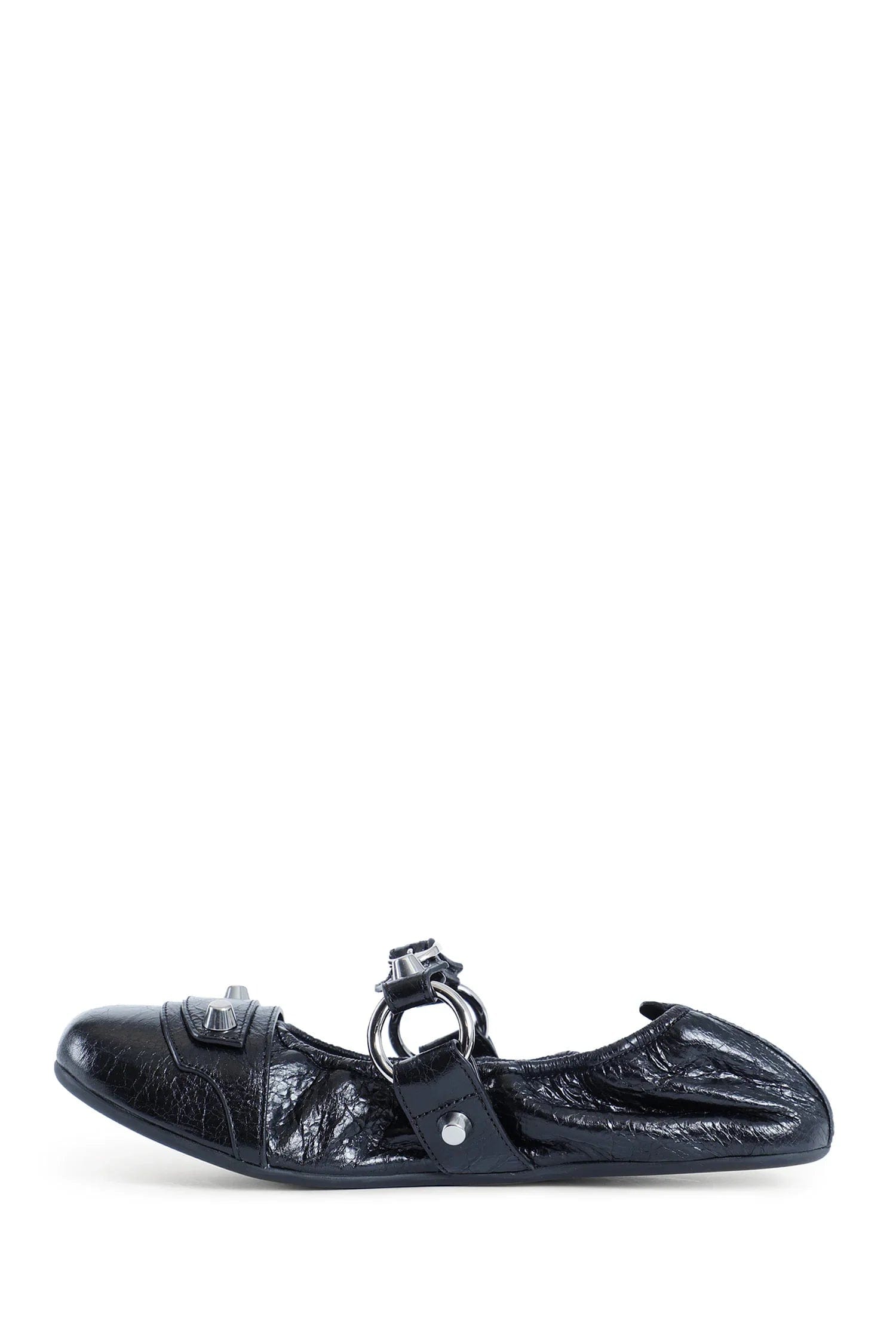 Balenciaga City Ballerinas in Arena Lambskin