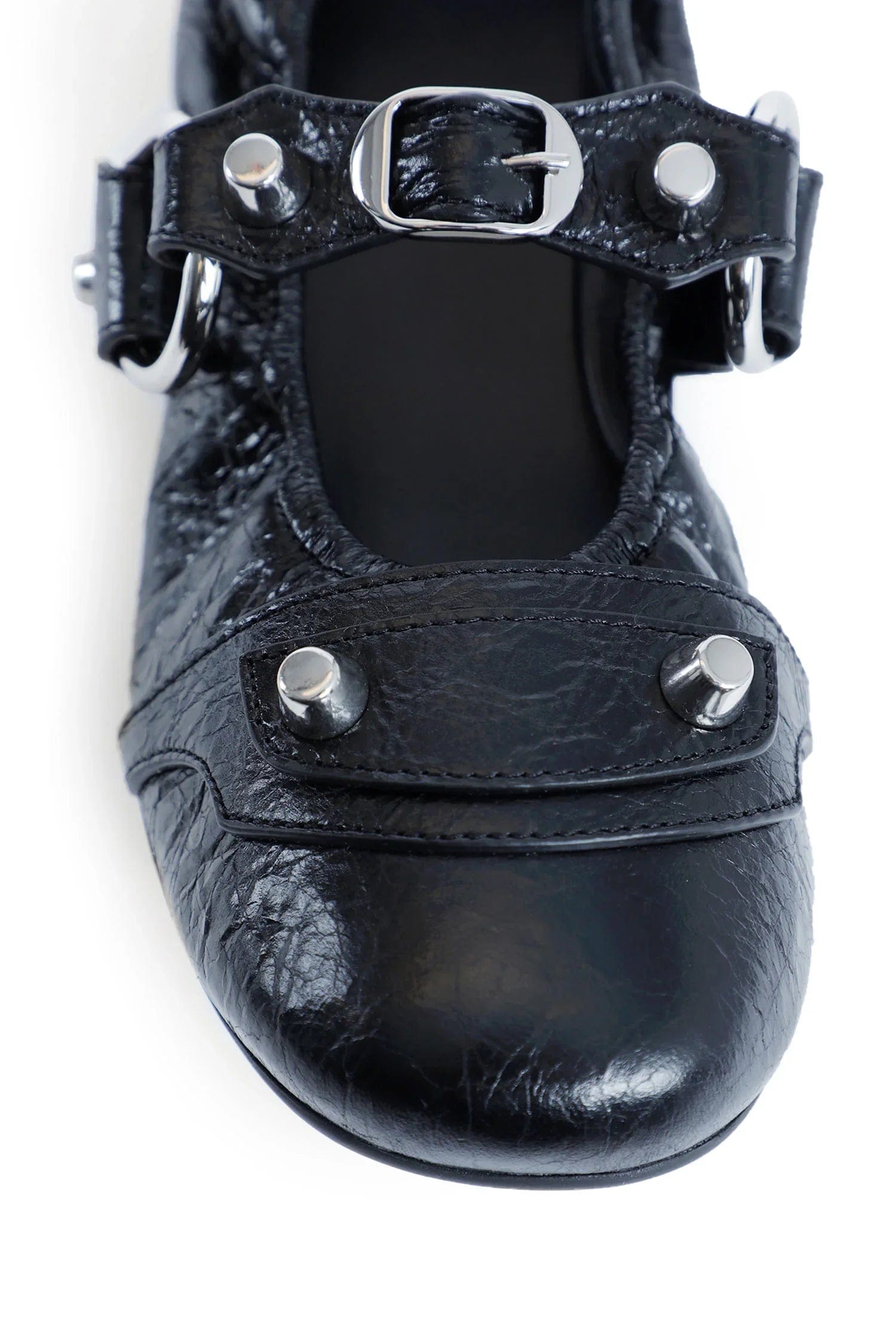 Balenciaga City Ballerinas in Arena Lambskin