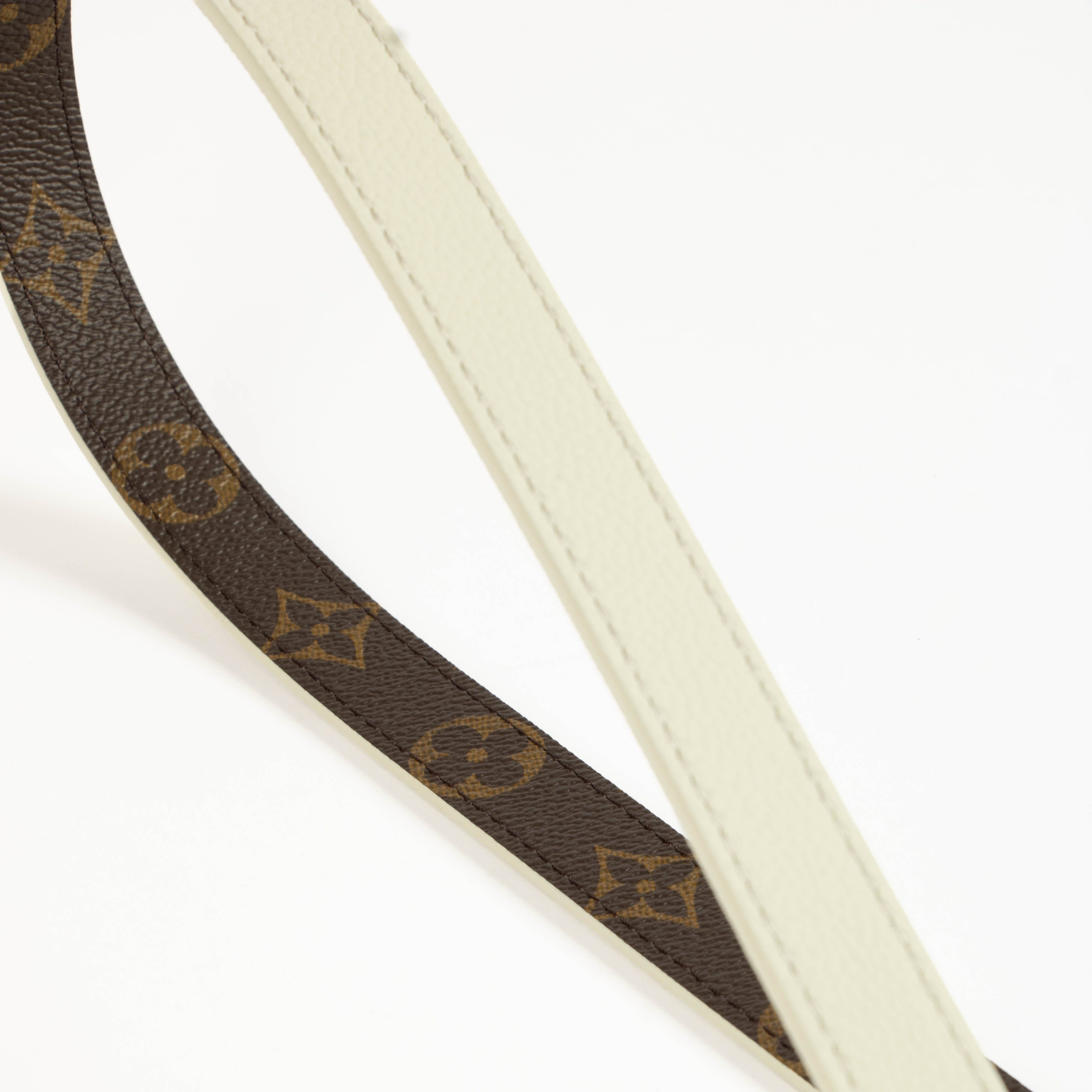 Louis Vuitton Limestone Neverfull Bandouliere Inside Out BB Strap
