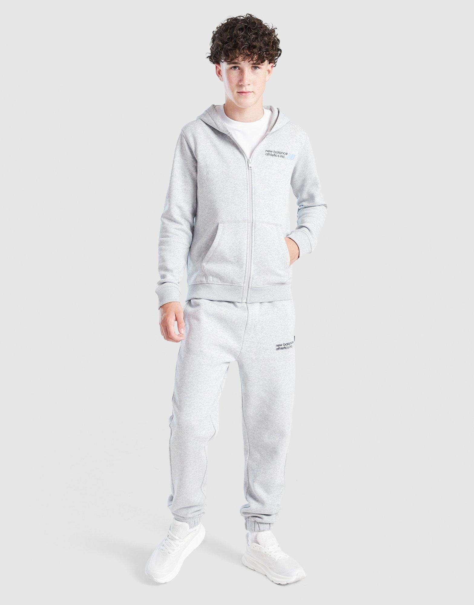 New Balance Athletics Full Zip Hoodie Junior