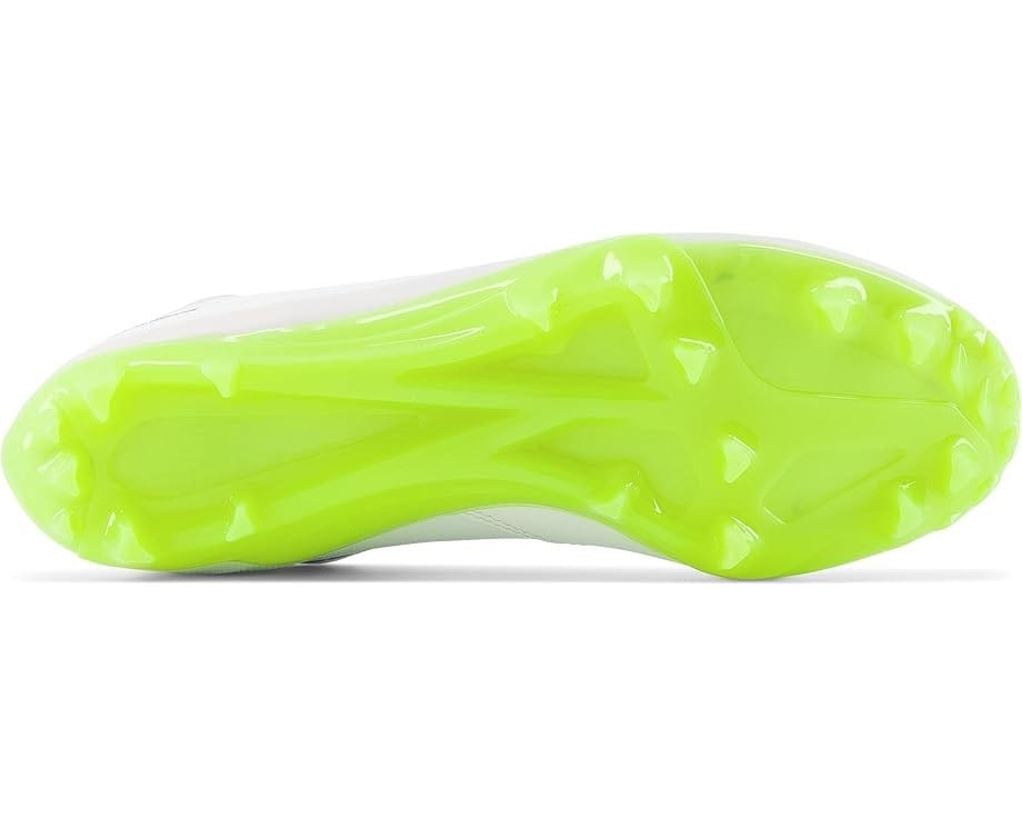 New Balance Rush v4 Mid RUSHMWT4 Mens White Green Lacrosse Molded Cleats DWA1896