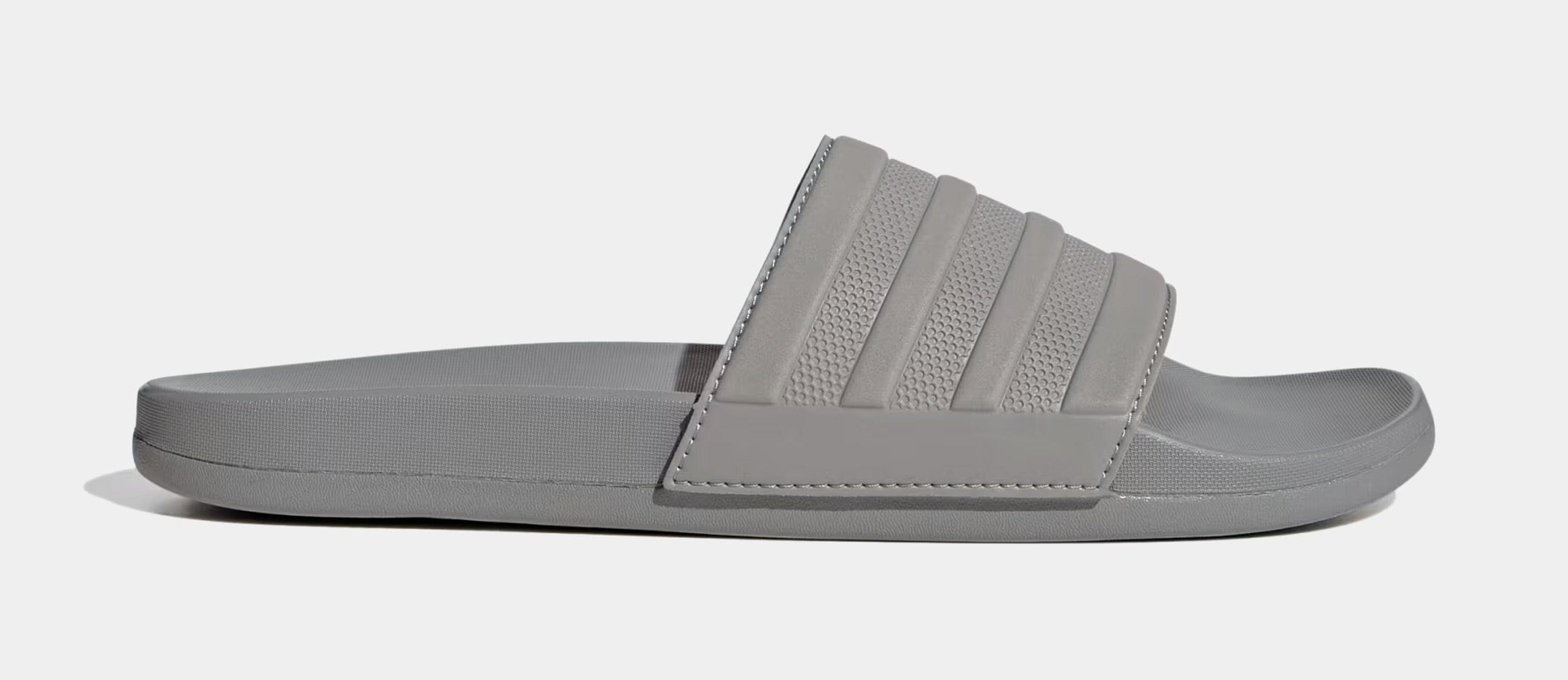 adidas Adilette Comfort Slides Mens Sandals (Grey)