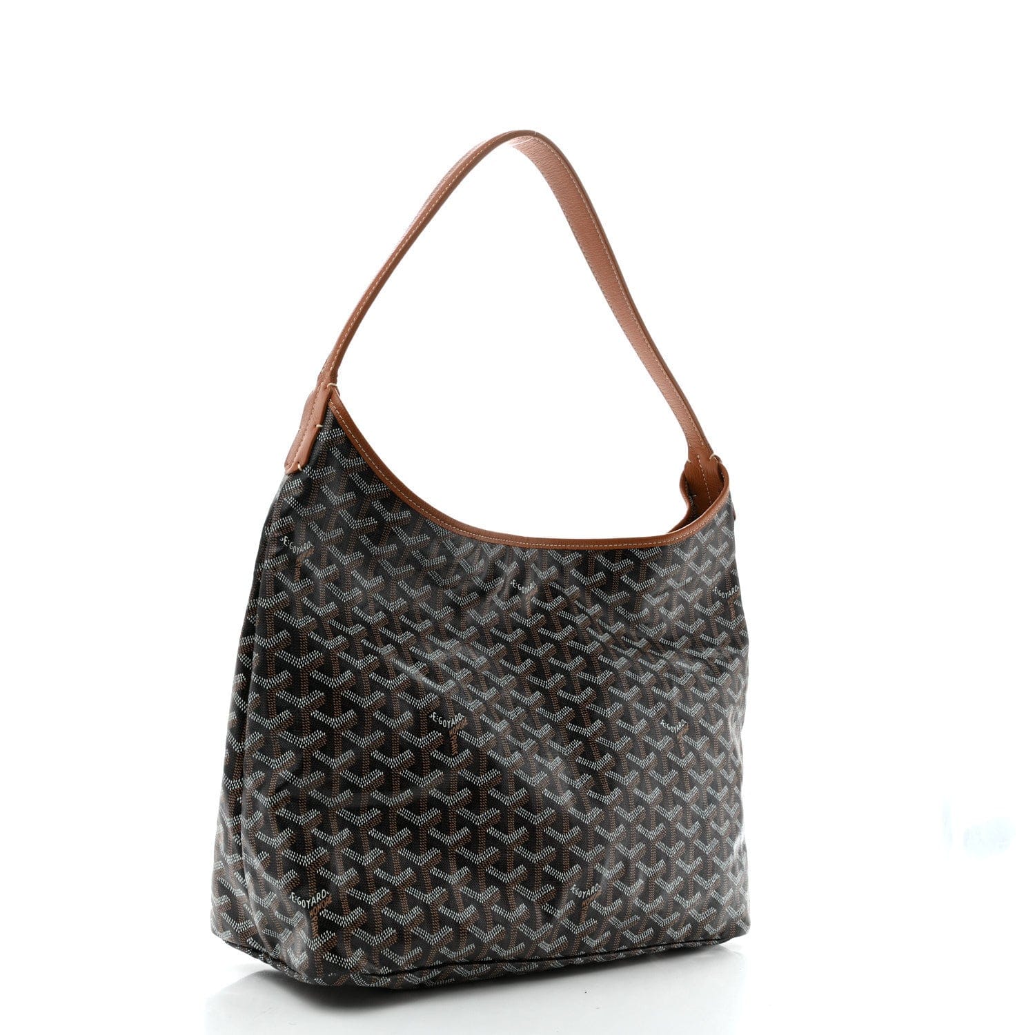Goyardine Boheme Hobo Black Gold