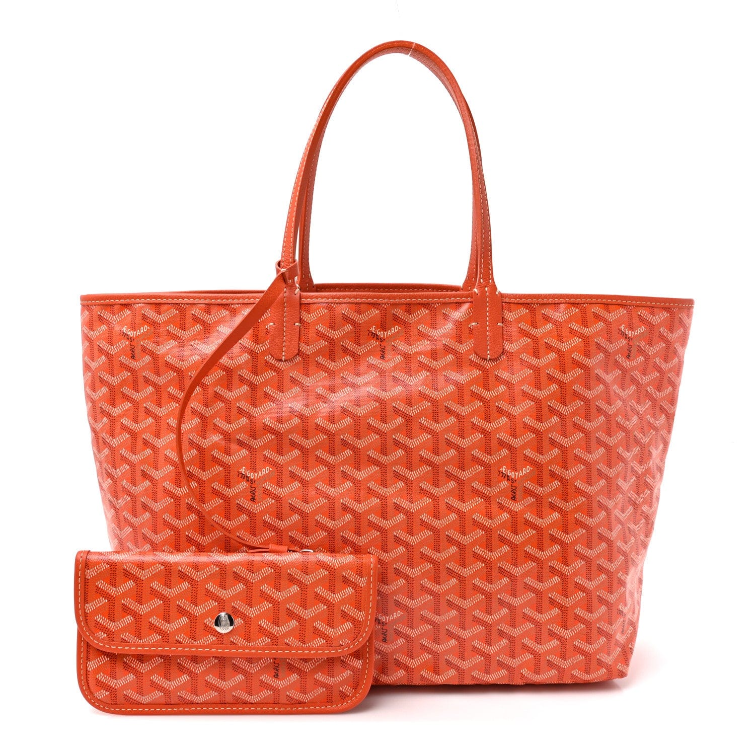 Goyardine Coeur Ruban Saint Louis PM Orange