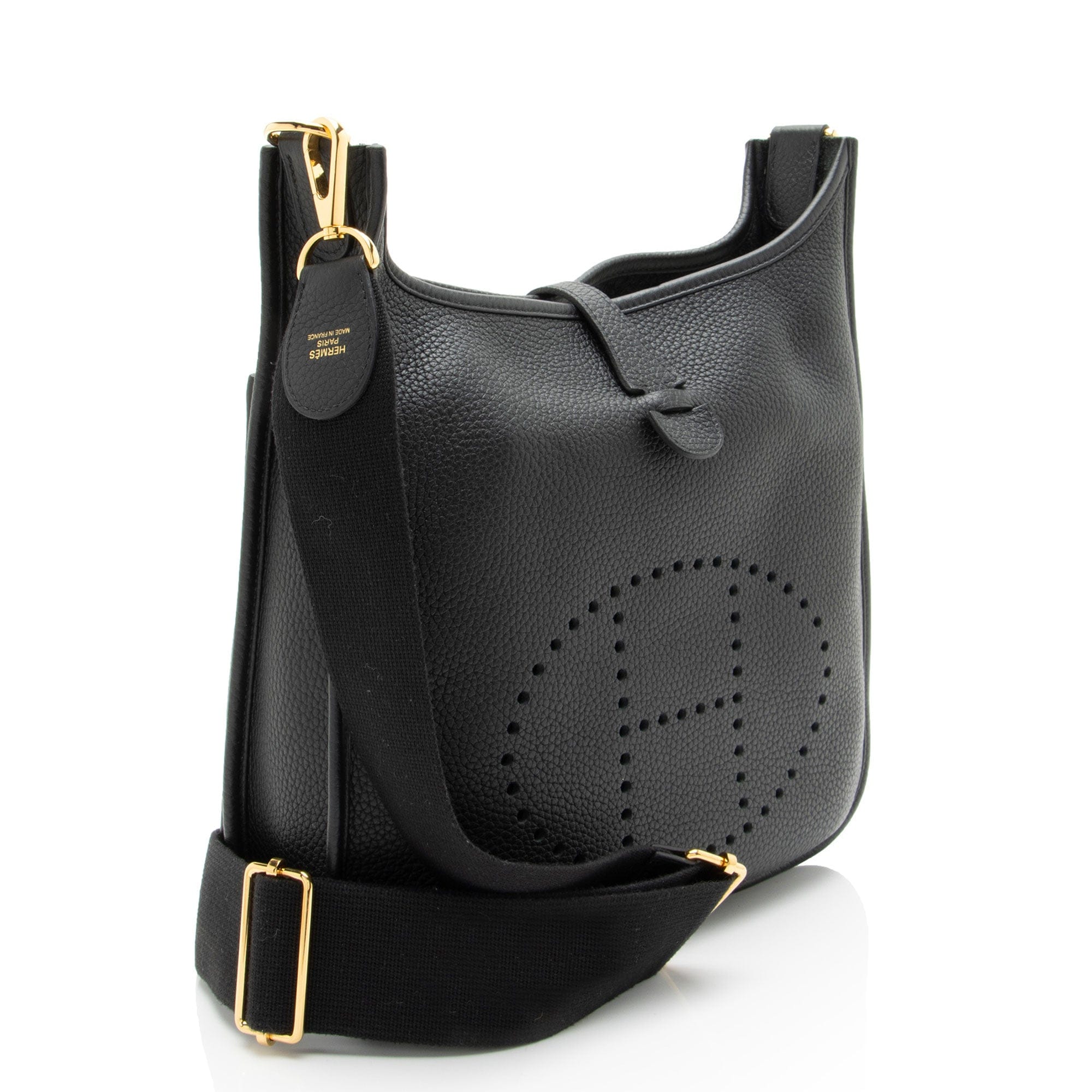 Hermes Taurillon Clemence Evelyne III PM Shoulder Bag