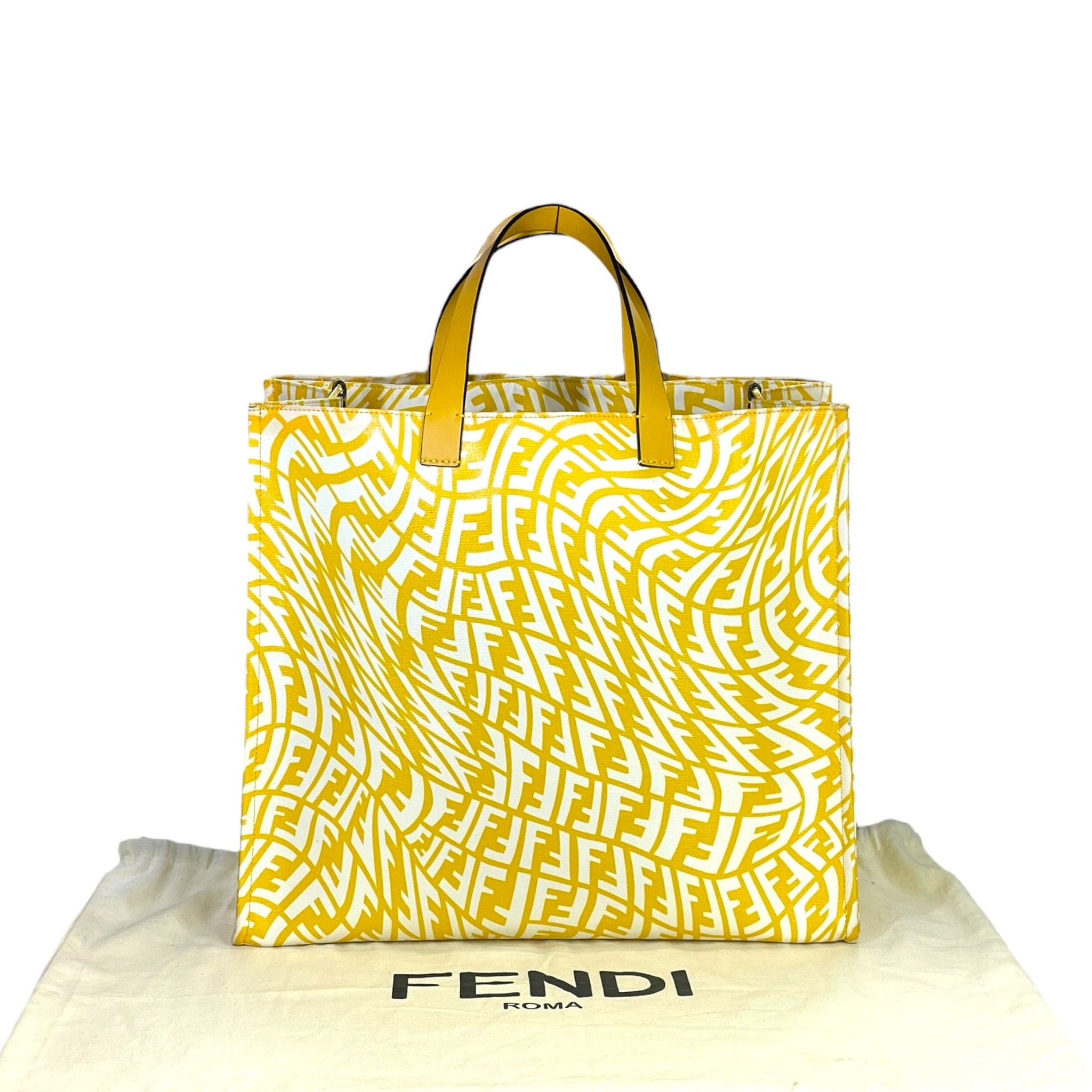 Fendi x Sarah Coleman Zucca FF Vertigo Shopper
