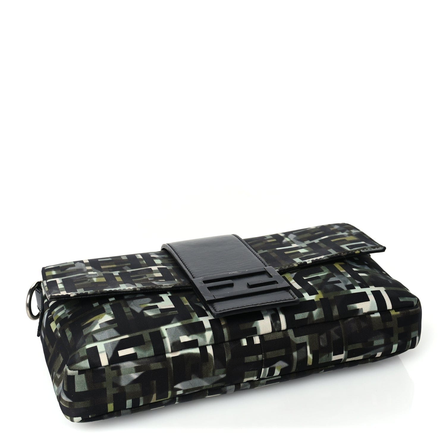 Fendi Nylon CamouFF Baguette Belt Pouch Multicolor