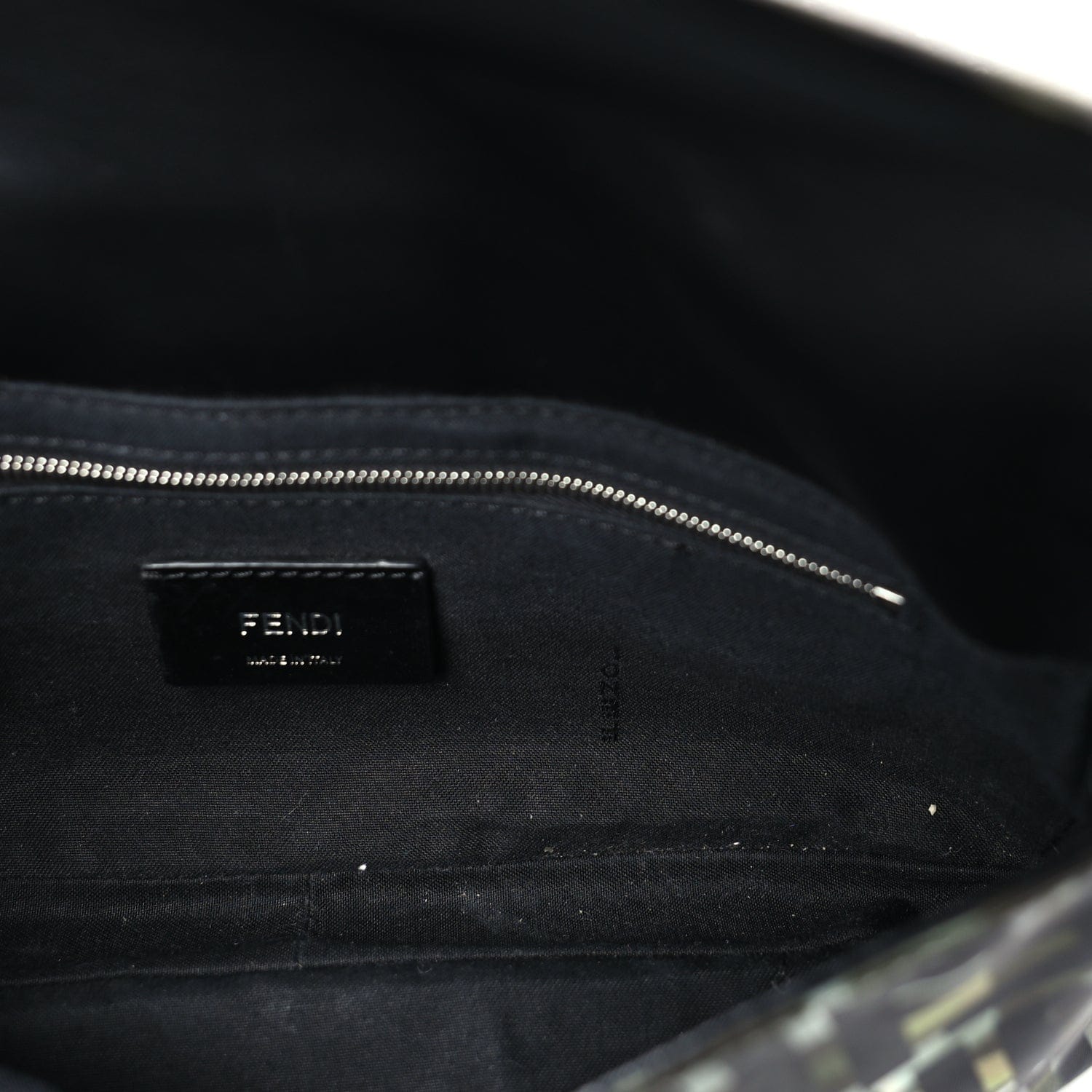 Fendi Nylon CamouFF Baguette Belt Pouch Multicolor