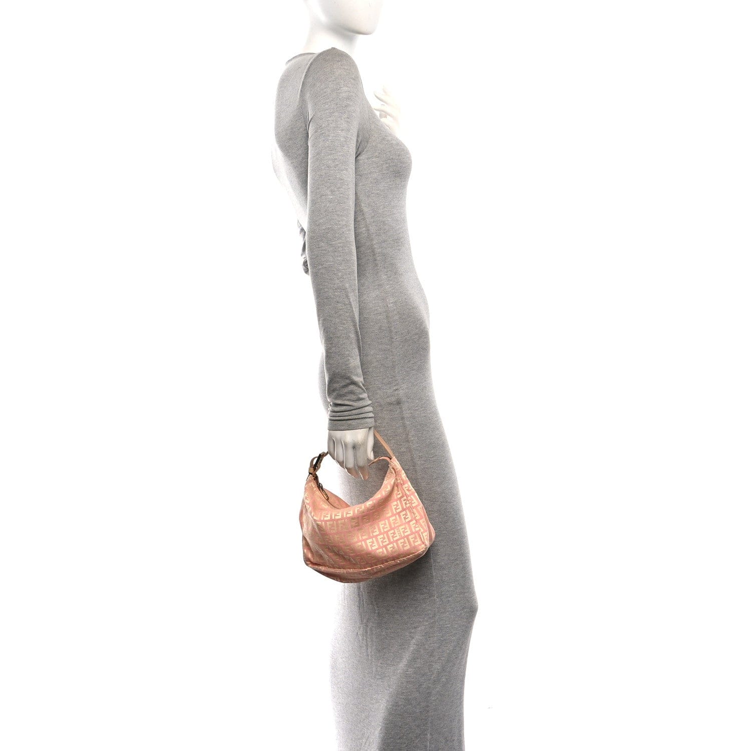 Fendi Zucchino Mini Pochette Lilla