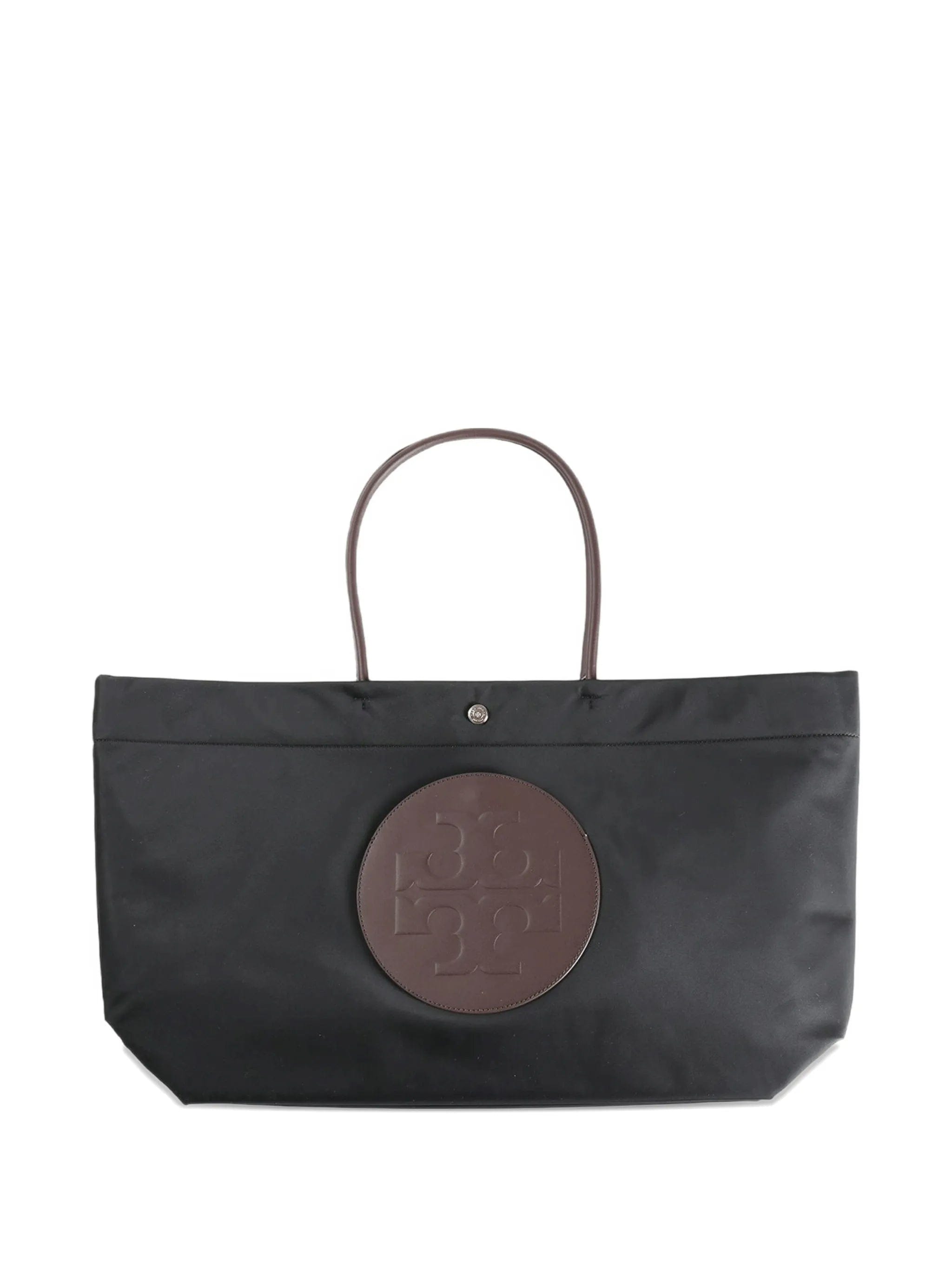 Tory Burch Ella Twist logo tote bag