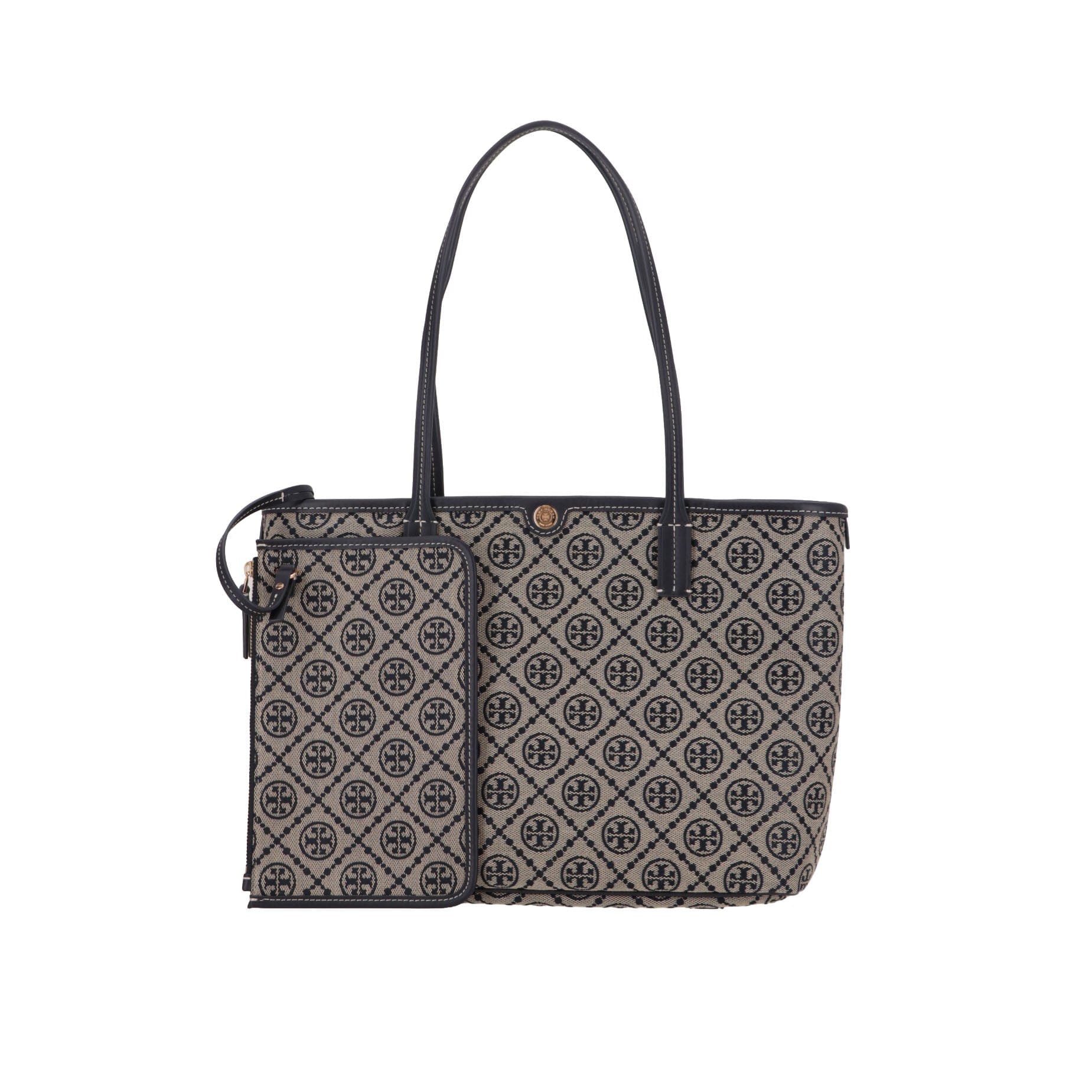 Tory Burch Womens Navy Tote