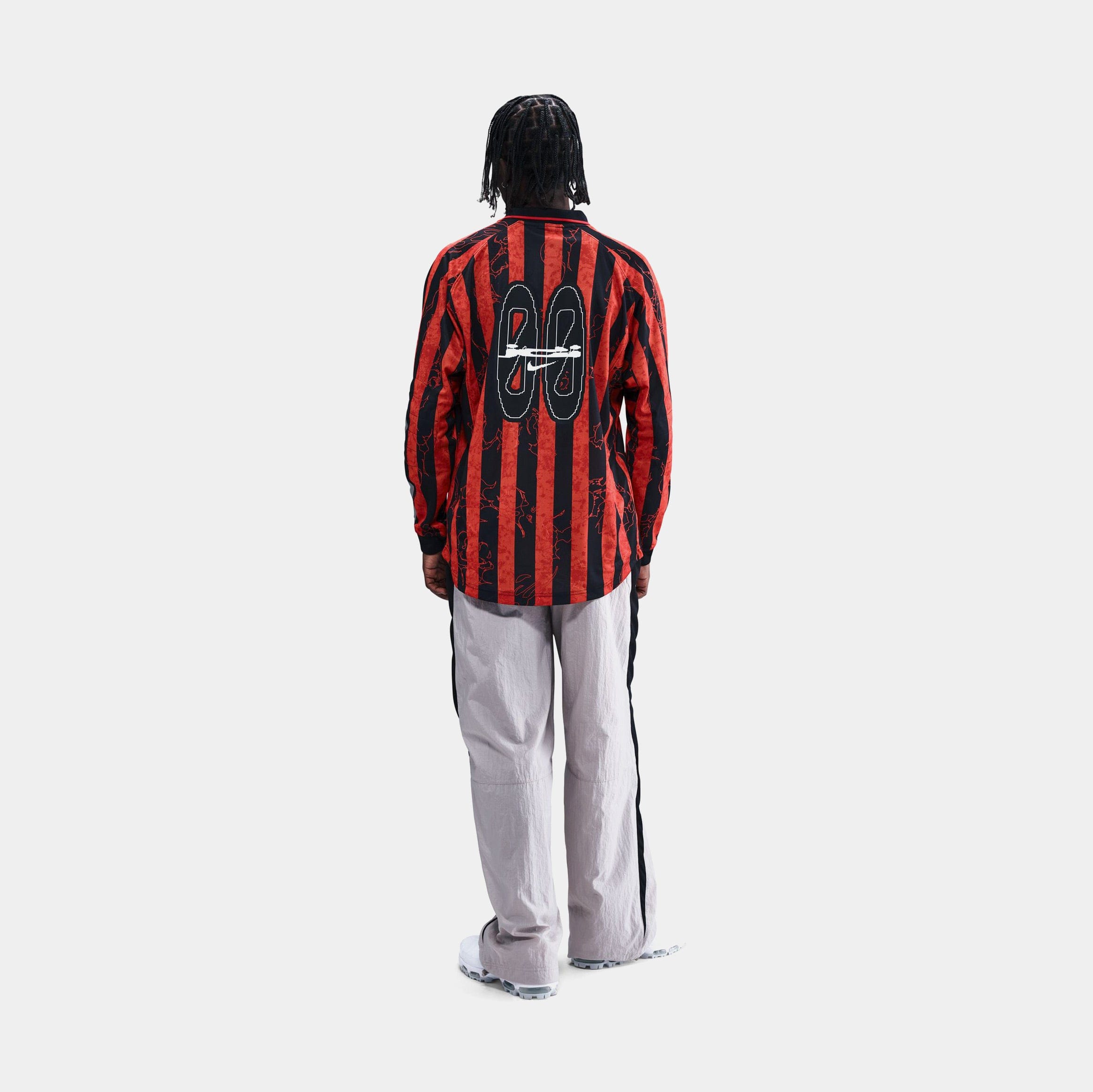Nike Air VCTRY Long Sleeve Mens Jersey (Picante Red/University Red/Black)